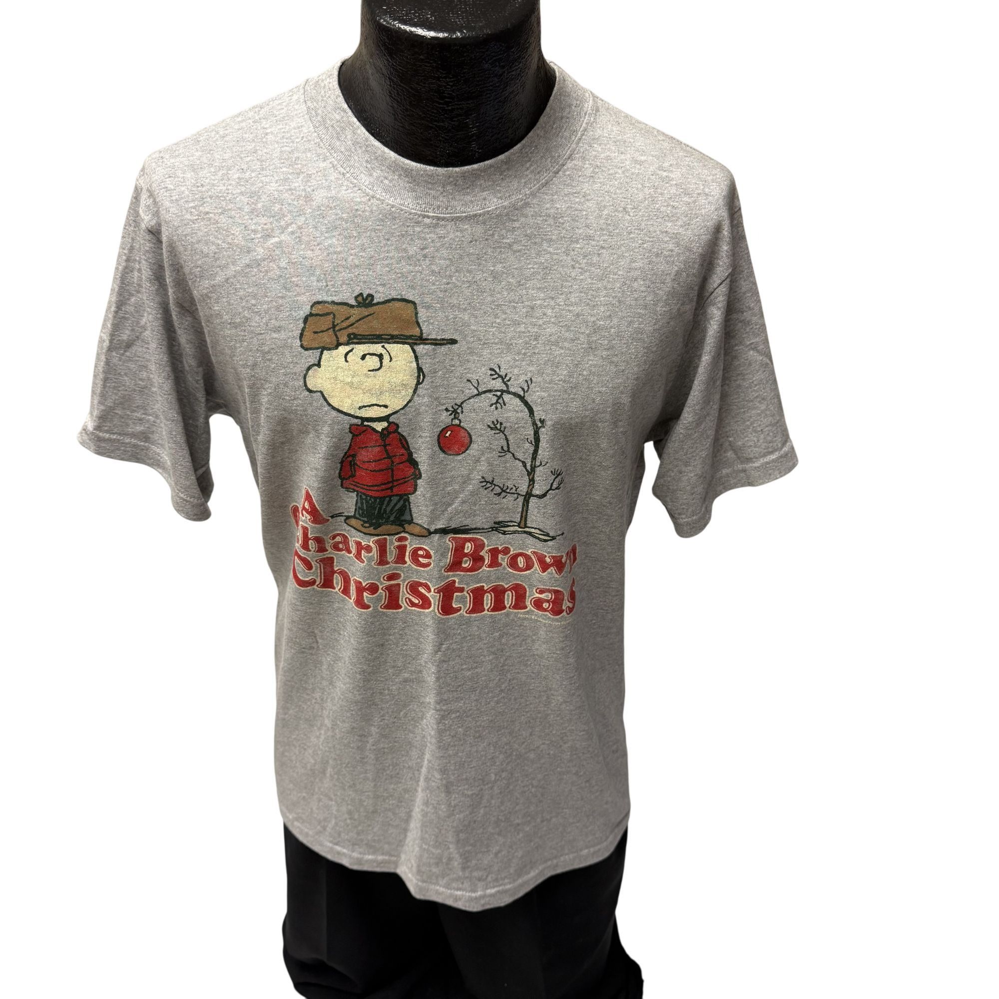 Peanuts Y2K Peanuts A CHARLIE BROWN CHRISTMAS Tree Heather T Shirt M Size US M / EU 48-50 / 2 - 2 Thumbnail
