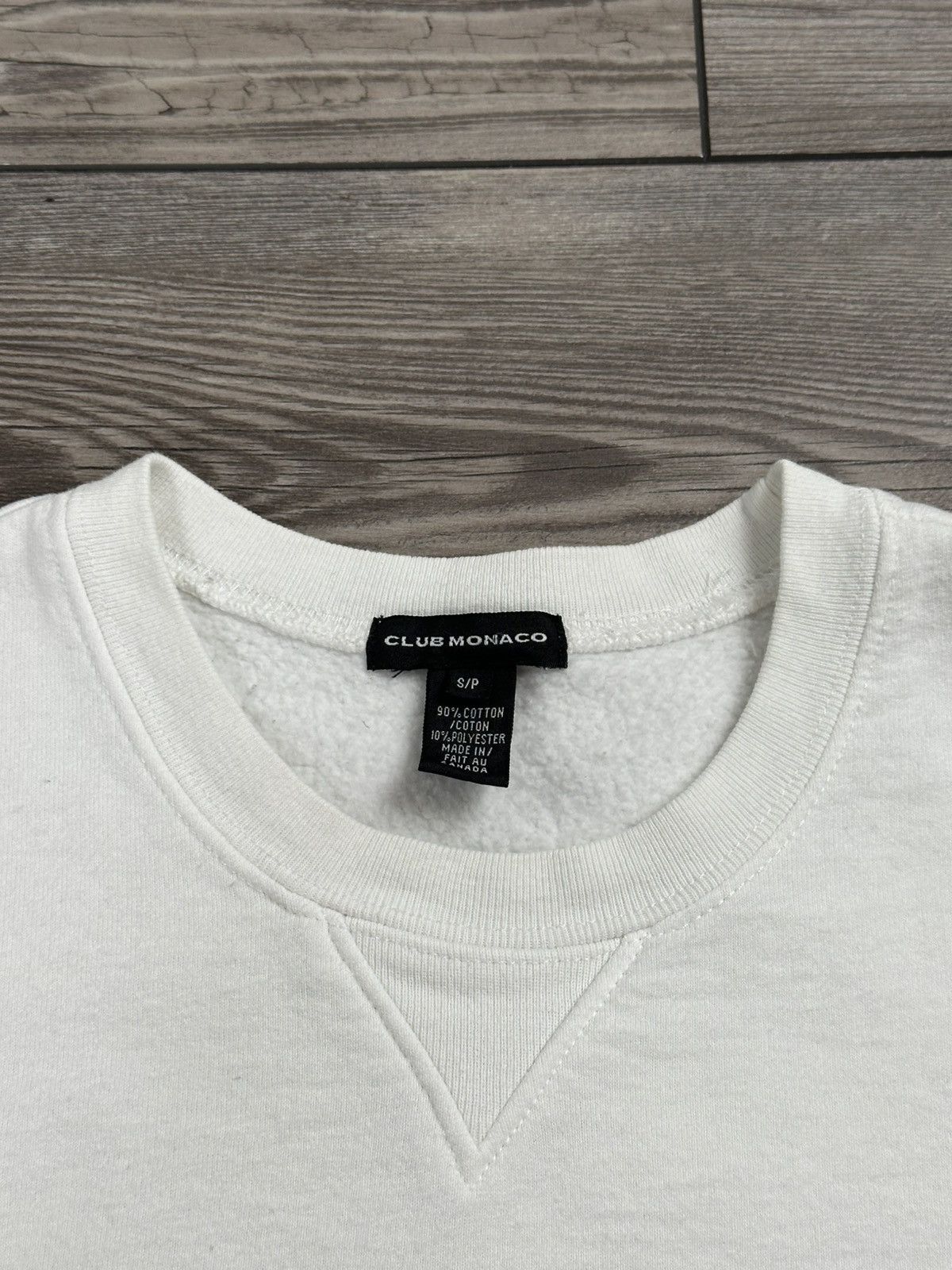 Club Monaco Vintage 90’s Club Monaco Essential Crewneck Size S / US 4 / IT 40 - 3 Thumbnail
