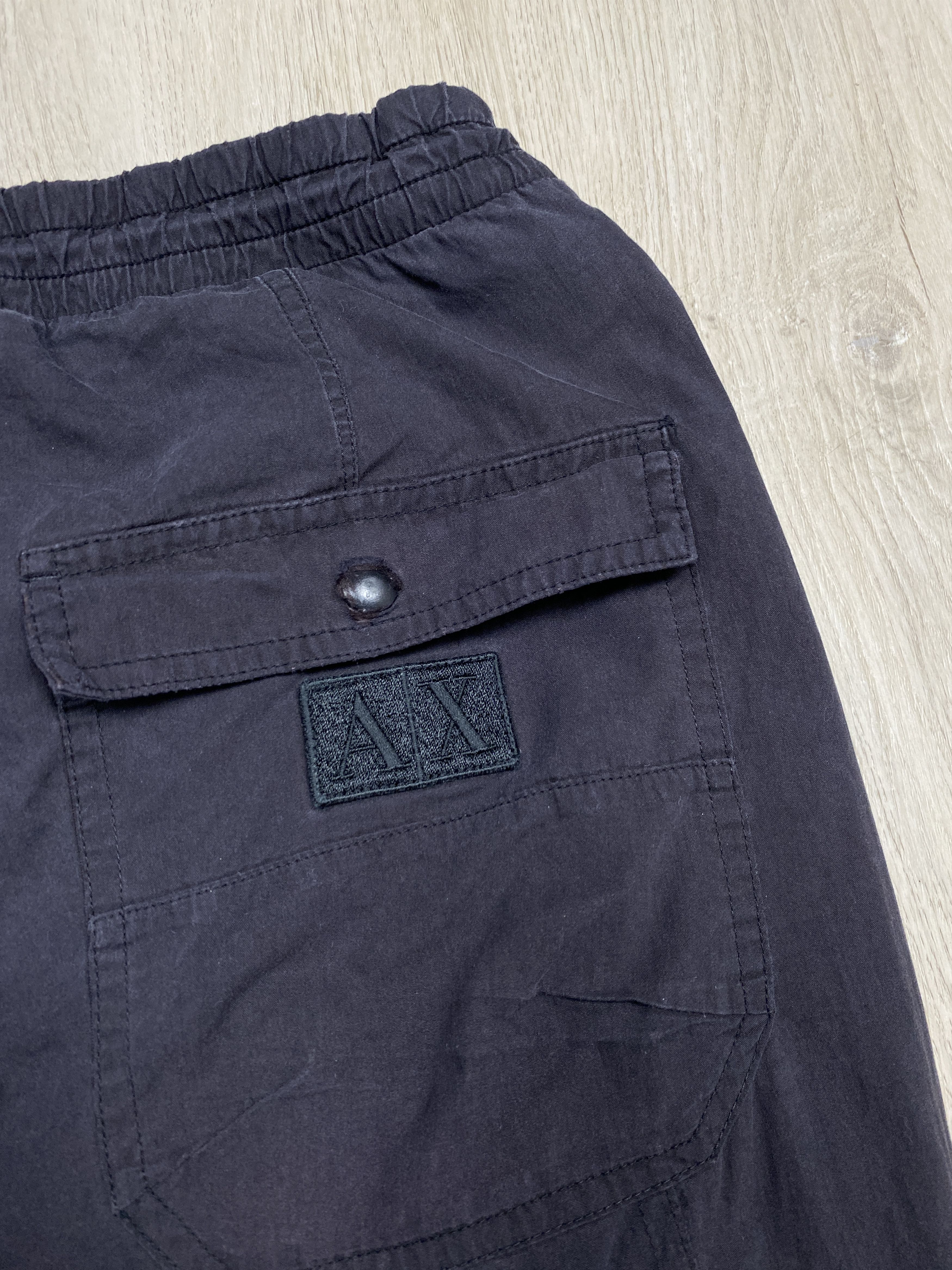 Armani × Armani Exchange × Vintage Armani Exchange Vintage Nylon-Cotton Pants Size US 32 / EU 48 - 8 Thumbnail