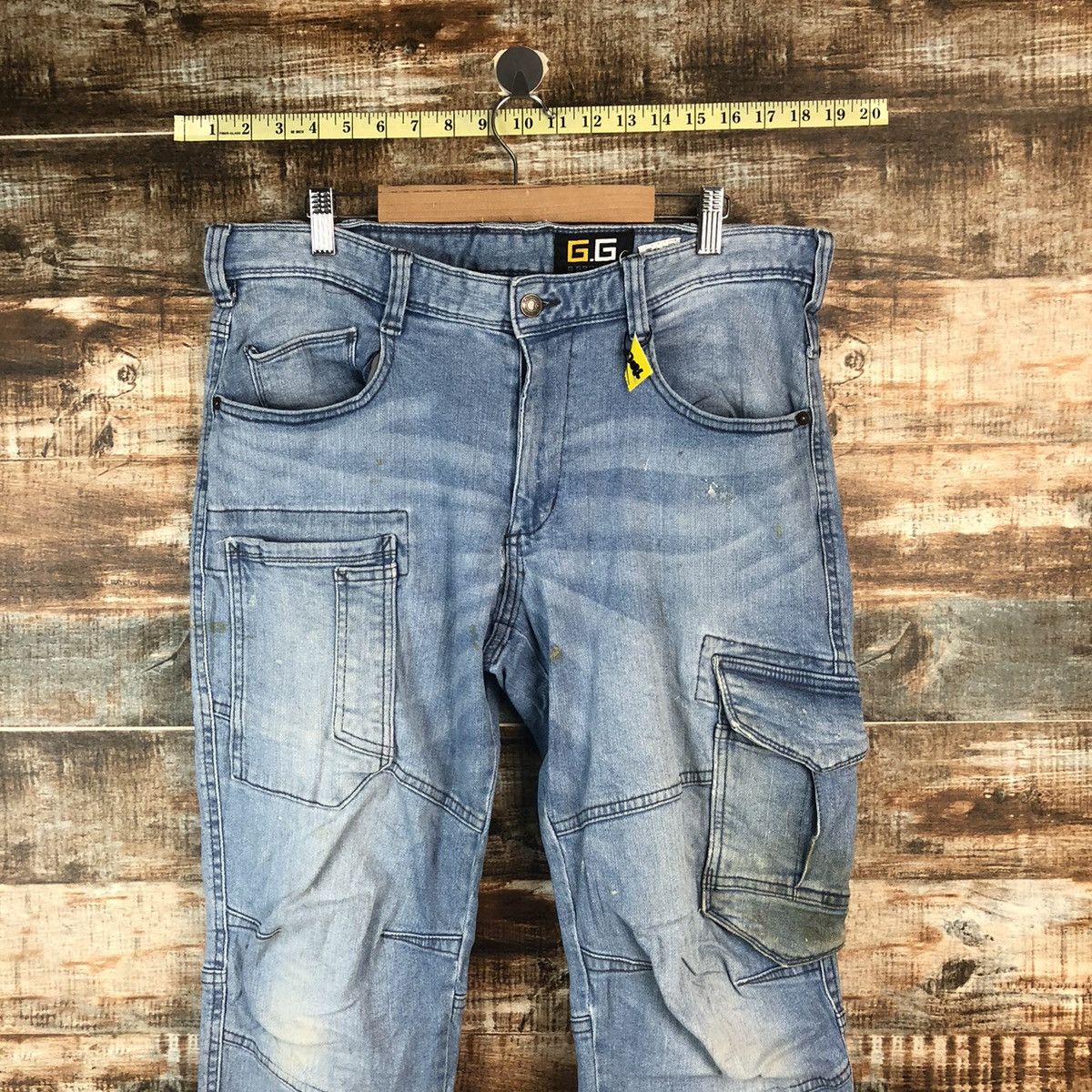 Japanese Brand G Ground utility tactical worker Multipocket Pants #A2086 Size US 35 - 4 Thumbnail