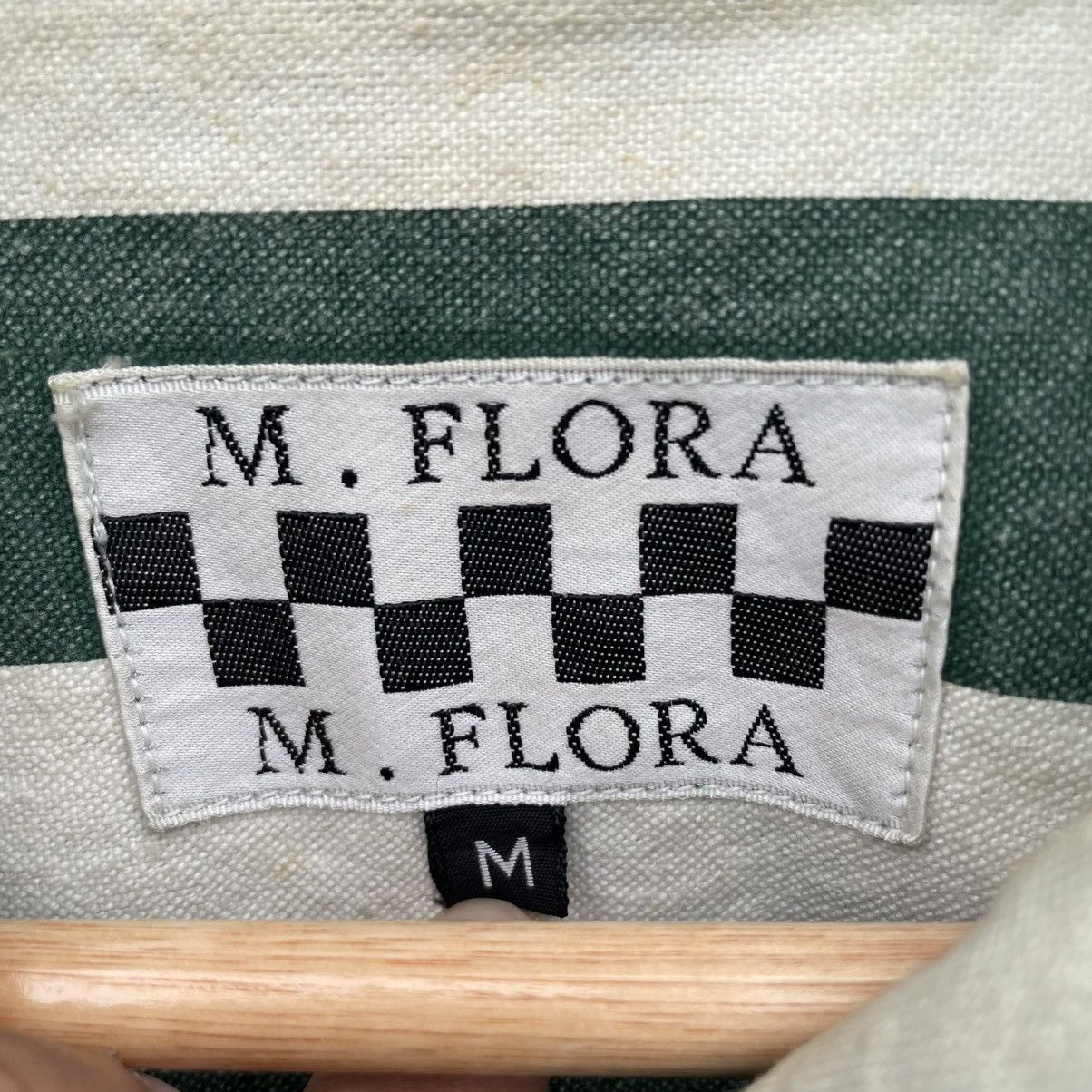 Issey Miyake × Japanese Brand Japanese Brand M.Flora Stripe Inspired Issey Miyake Size M / US 6-8 / IT 42-44 - 6 Thumbnail