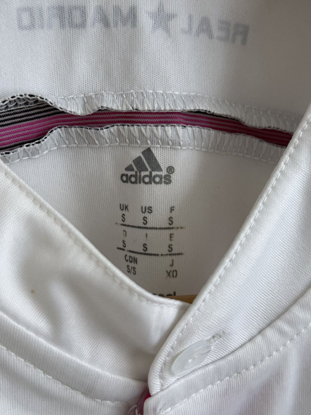 Adidas Real Madrid 2014 2015 Adidas Home Long Sleeve Jersey Size S Size US S / EU 44-46 / 1 - 5 Thumbnail