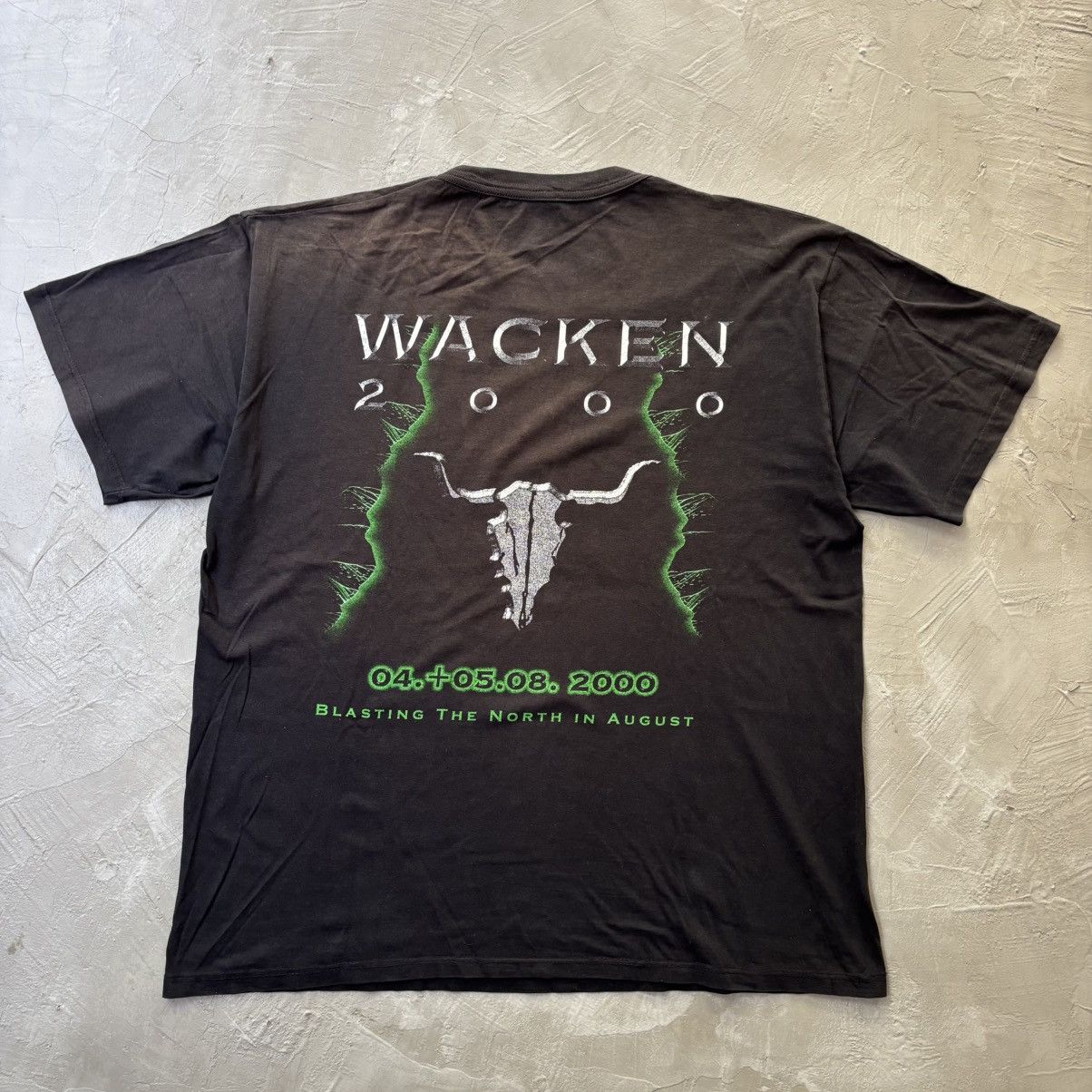Band Tees Vintage 2000 Wacken Open Louder Than Hell T hirt Size US M / EU 48-50 / 2 - 2 Thumbnail