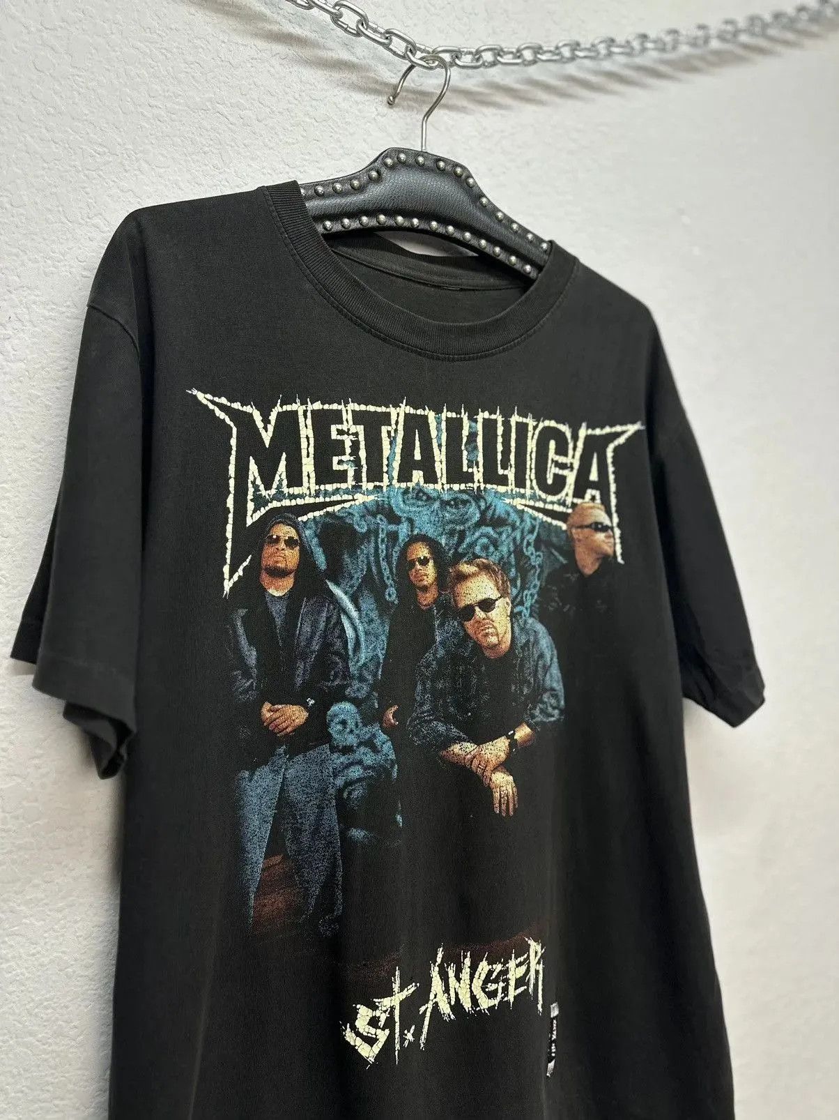 Brockum Vintage Metallica T-shirt 1990 Concert Tour Band tee Rock Size US L / EU 52-54 / 3 - 5 Thumbnail