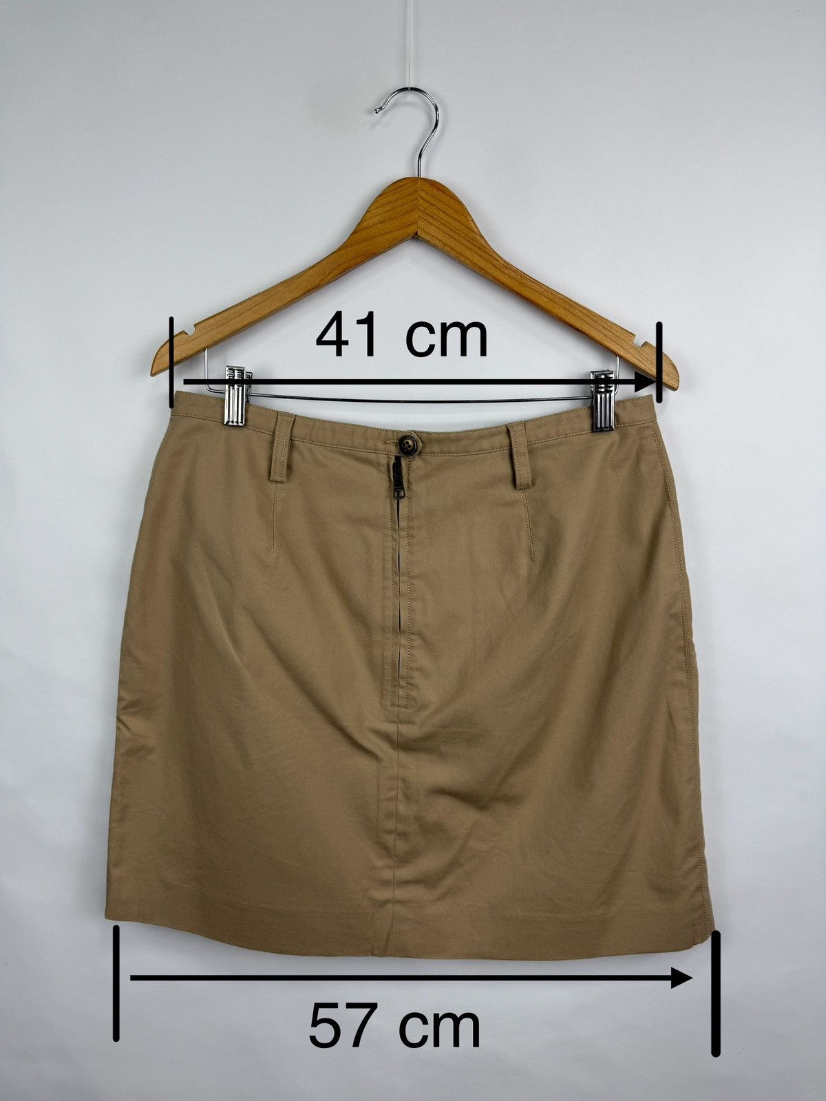 Burberry 🇬🇧 Vintage Burberry Brit London Skirt Rare Retro Size 32" / US 10 / IT 46 - 8 Thumbnail
