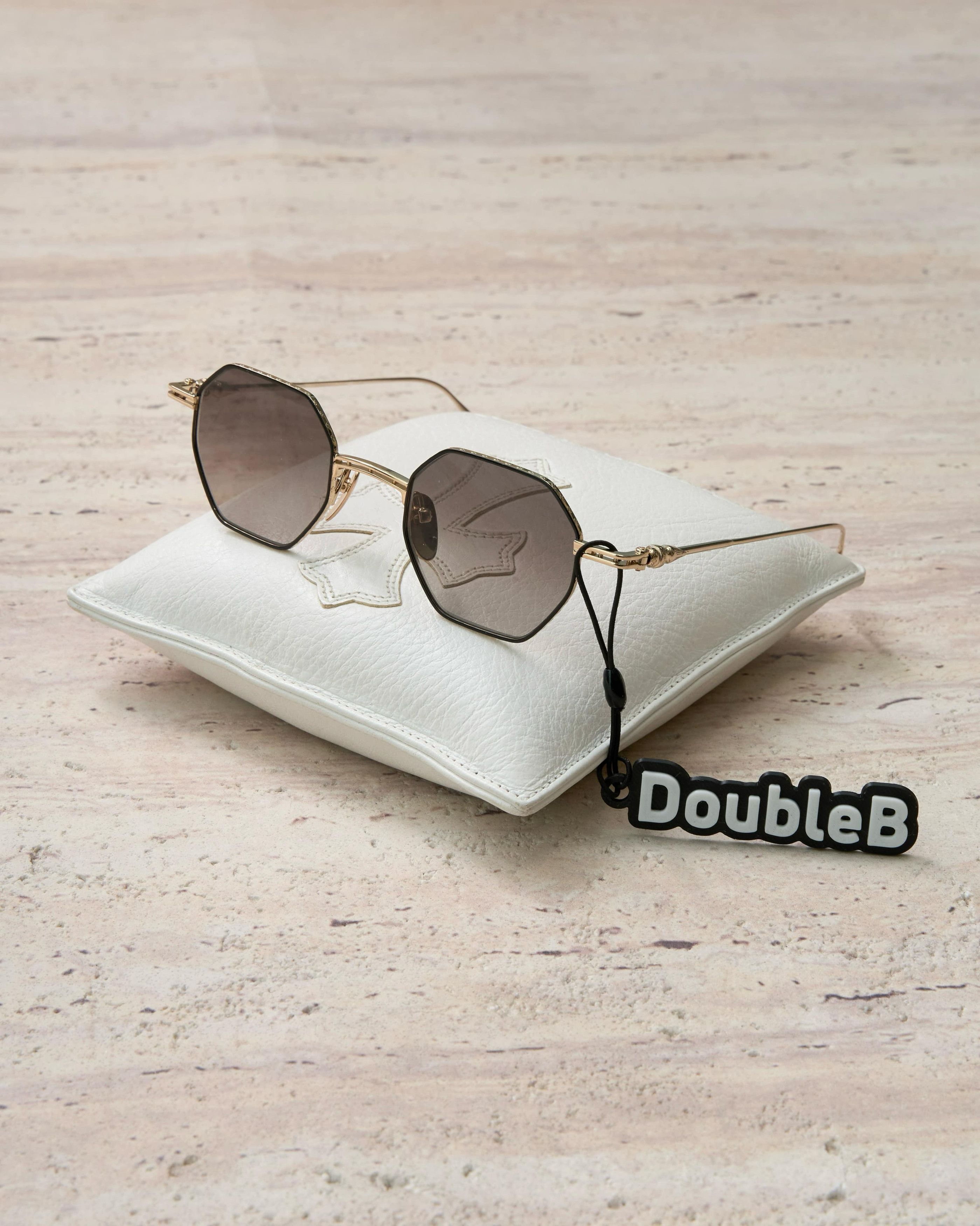 Chrome Hearts CHROME HEARTS EVACULATION MATTE BLACK/GOLD PLATED Size ONE SIZE - 1 Thumbnail