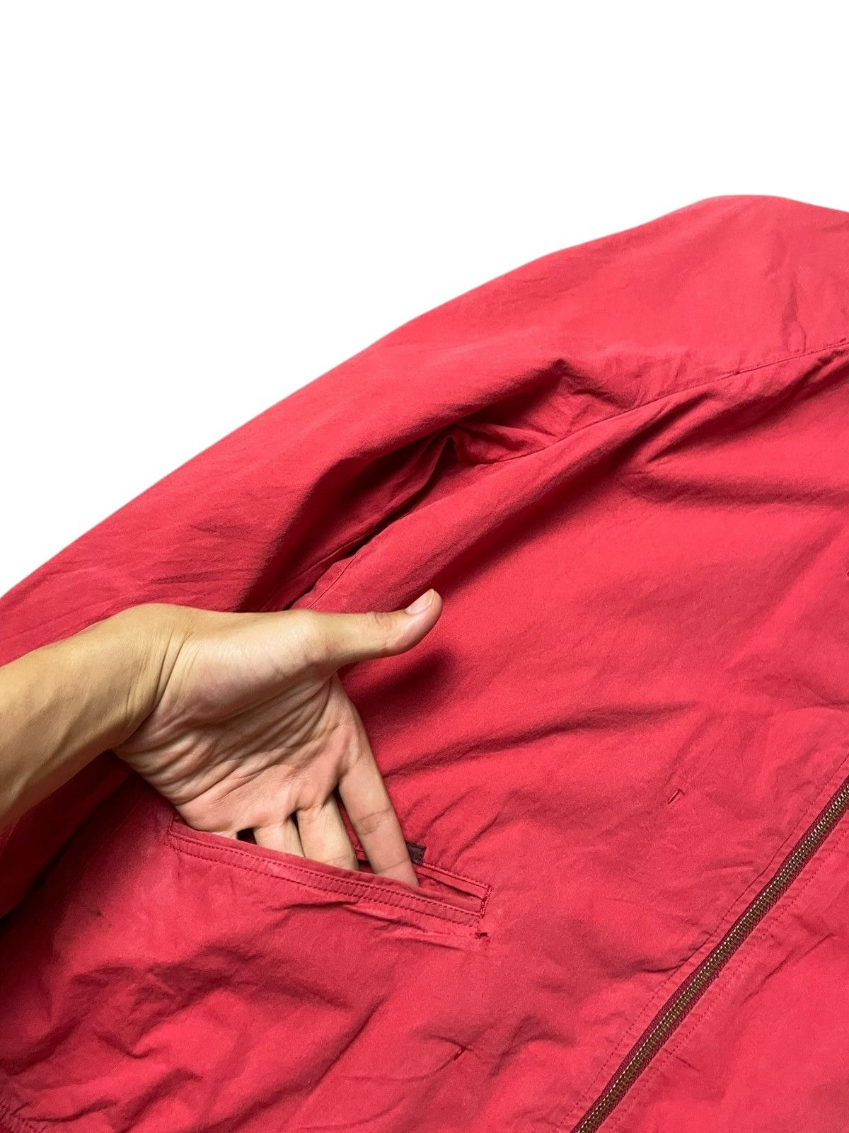Japanese Brand × Vintage Vintage PAPAS Down Light Zipper Jacket (94) Size US XXS / EU 40 - 5 Thumbnail