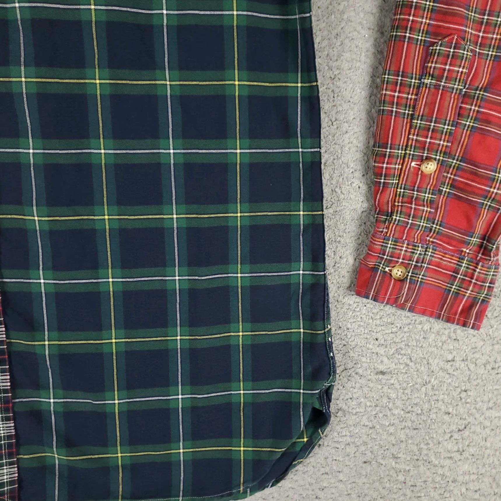 Ralph Lauren Ralph Lauren Plaid Button-Up Shirt Mens Medium Blue Red Long Sleeve Casual Size US M / EU 48-50 / 2 - 4 Thumbnail