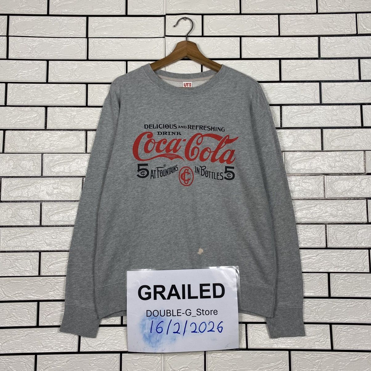 Japanese Brand Vintage Sweatshirt Coca Cola Big Logo Size US M / EU 48-50 / 2 - 1 Thumbnail
