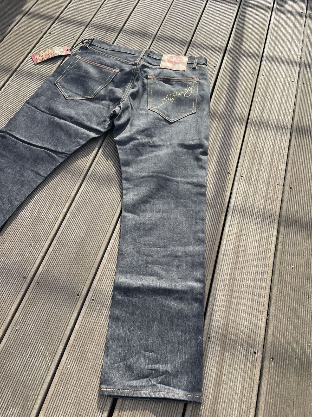 Ed Hardy Ed Hardy 2009 denim jeans men’s regular straight W38 x L34 Size US 38 / EU 54 - 13 Thumbnail