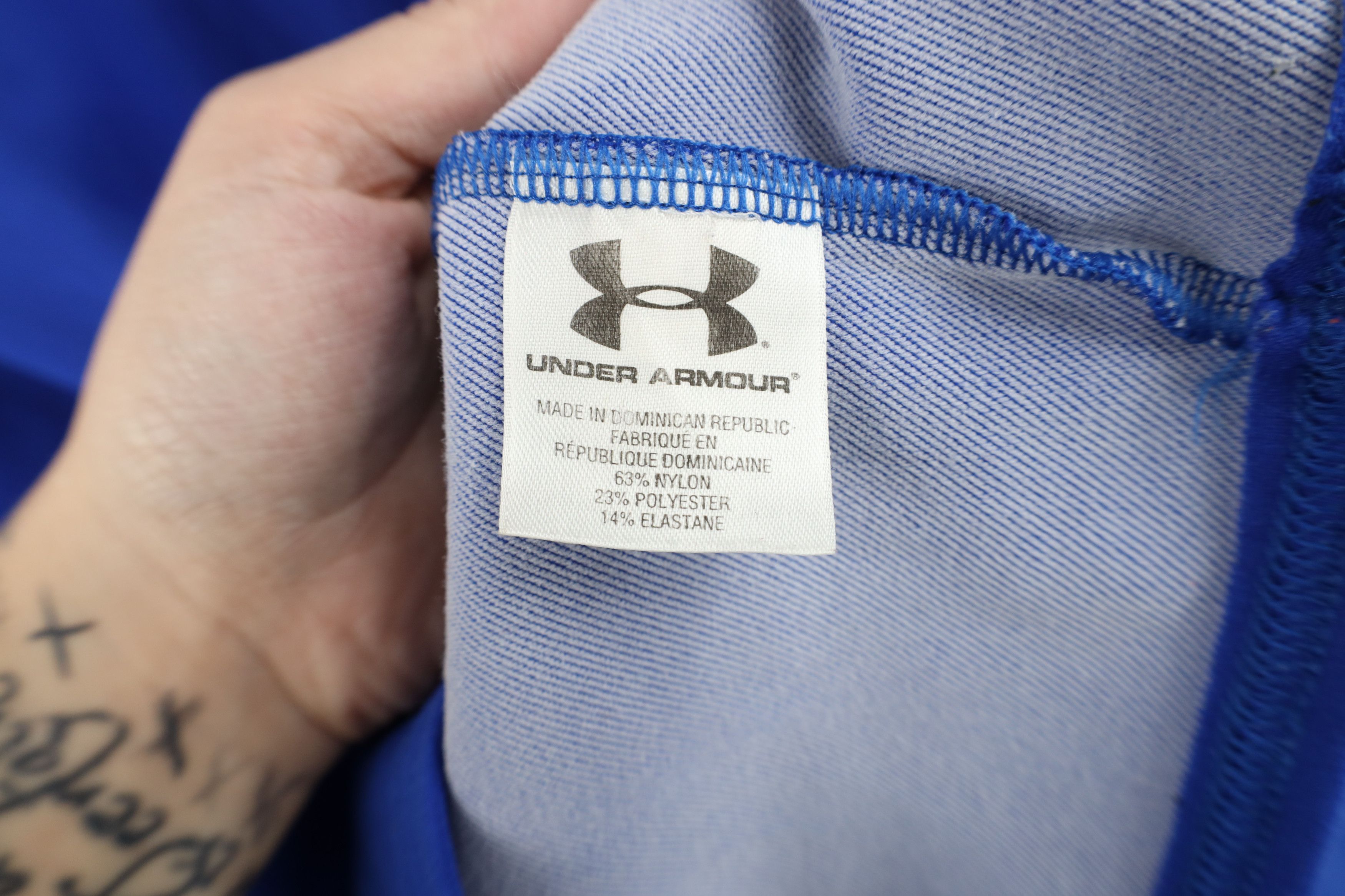 Under Armour Under Armour ColdGear Training Mock Neck T-Shirt Blue Size US S / EU 44-46 / 1 - 9 Thumbnail