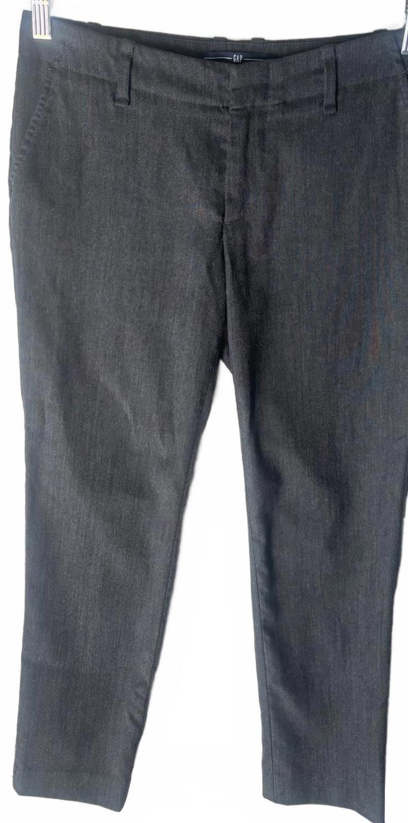 Gap Gap Straight Black Women's Pants Size 26" / US 2 / IT 38 - 2 Thumbnail