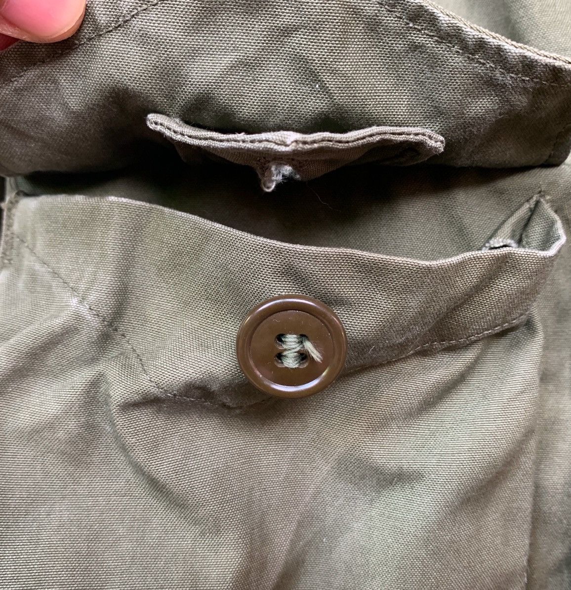 Vintage RARE! TRUE VINTAGE 40S FIELD JACKET M 1943 WWII INSPECTOR Size US S / EU 44-46 / 1 - 13 Thumbnail