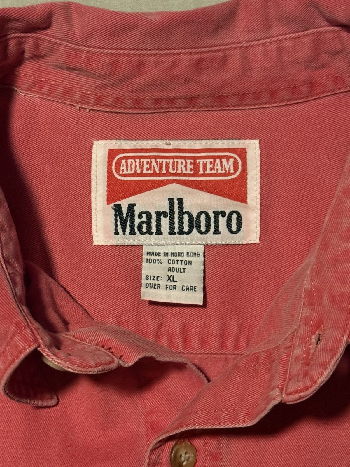Marlboro Vintage Marlboro Adventure Team Button Up Long Sleeve Shirt Size US XL / EU 56 / 4 - 10 Thumbnail