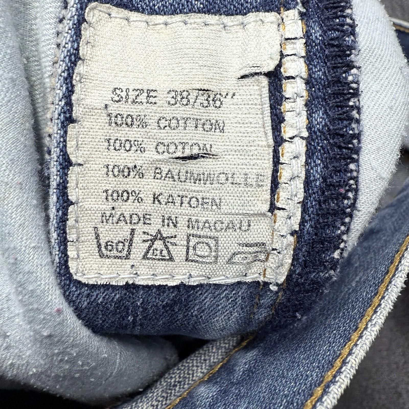 Other RARE VTG 70s Brittania Bootcut Jeans Mens 34x30 Y2K Style Size US 34 / EU 50 - 3 Thumbnail