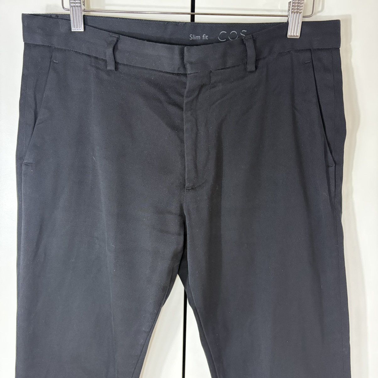 Cos COS Classic Black Pants Streetwear Y2K Size US 34 / EU 50 - 2 Thumbnail