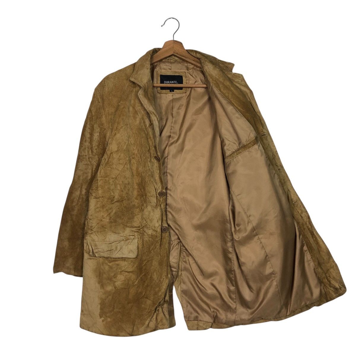 Japanese Brand 📌Vintage Biker Leather Jacket Durante Issey Miyake Size US L / EU 52-54 / 3 - 12 Thumbnail