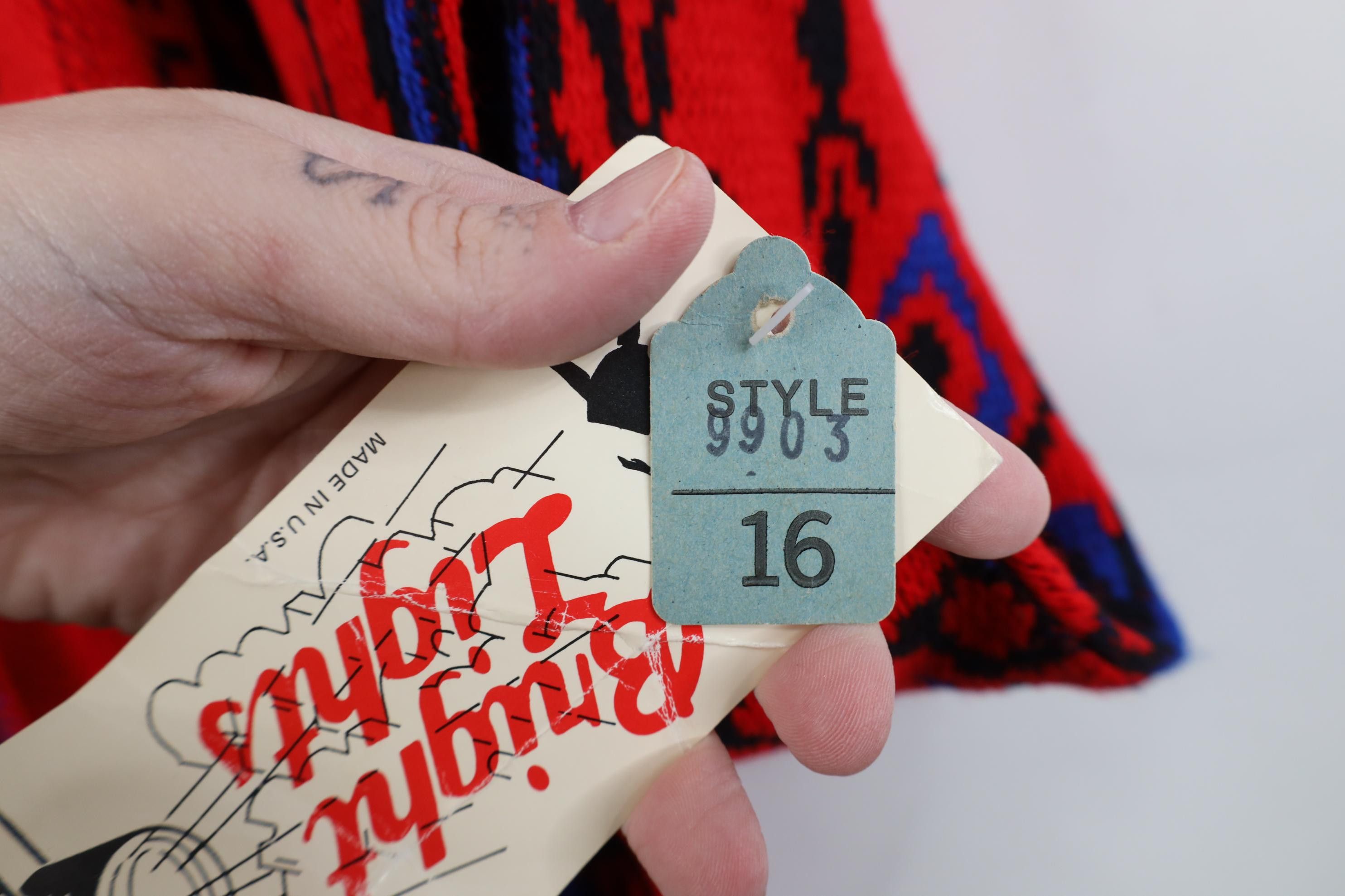 Vintage Deadstock Vintage 90s Streetwear Front Cardigan Sweater USA Size XXL / US 16-18 / IT 52-54 - 5 Thumbnail