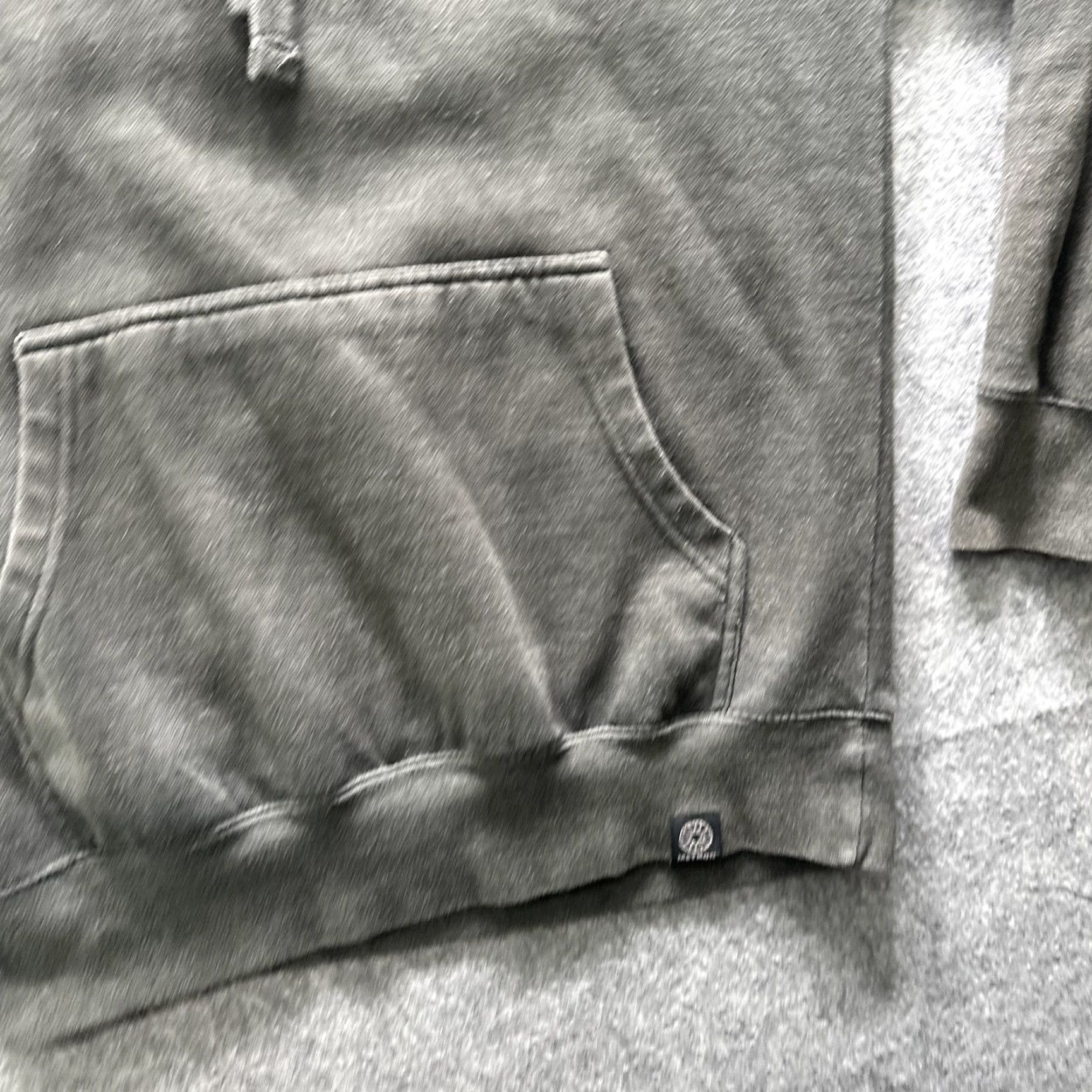 Vintage METHOD RACE WHEELS Hoodie Mens Medium Gray Graphic Print Pullover Sweatshirt Knit Fleece USA Size US M / EU 48-50 / 2 - 7 Thumbnail