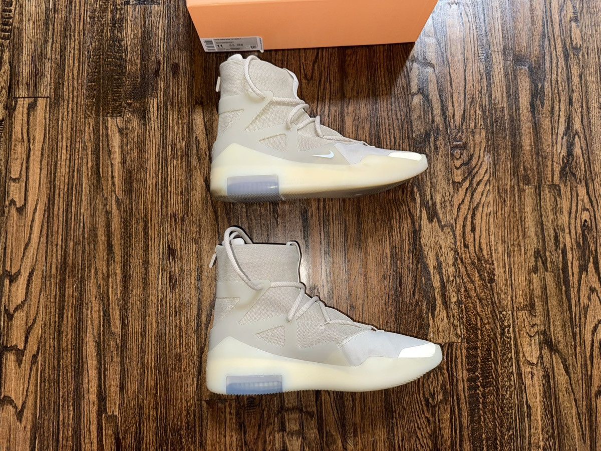 Fear of God × Nike Nike Air Fear Of God 1 Oatmeal AR4237-900 Sneaker SIZE 11 Size US 11 / EU 44 - 2 Thumbnail