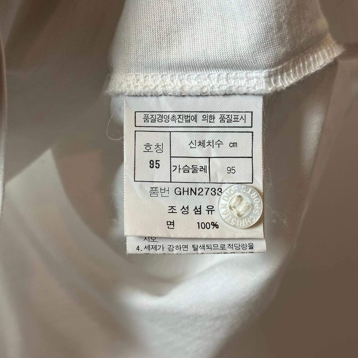 Christian Dior Monsieur × Dior × Vintage DIOR VINTAGE POLO SHIRT Size US M / EU 48-50 / 2 - 6 Thumbnail