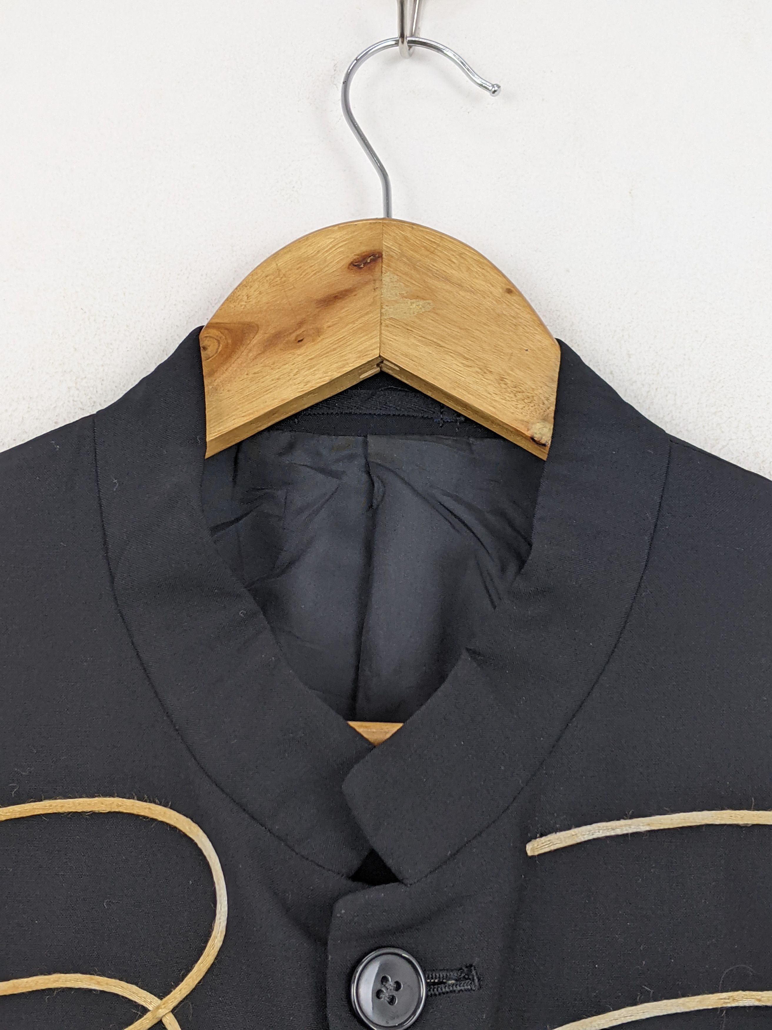Japanese Brand × Mr. Junko Mr.Junko Koshino String Design Blazer Jacket MJ0129Z Size US M / EU 48-50 / 2 - 12 Thumbnail