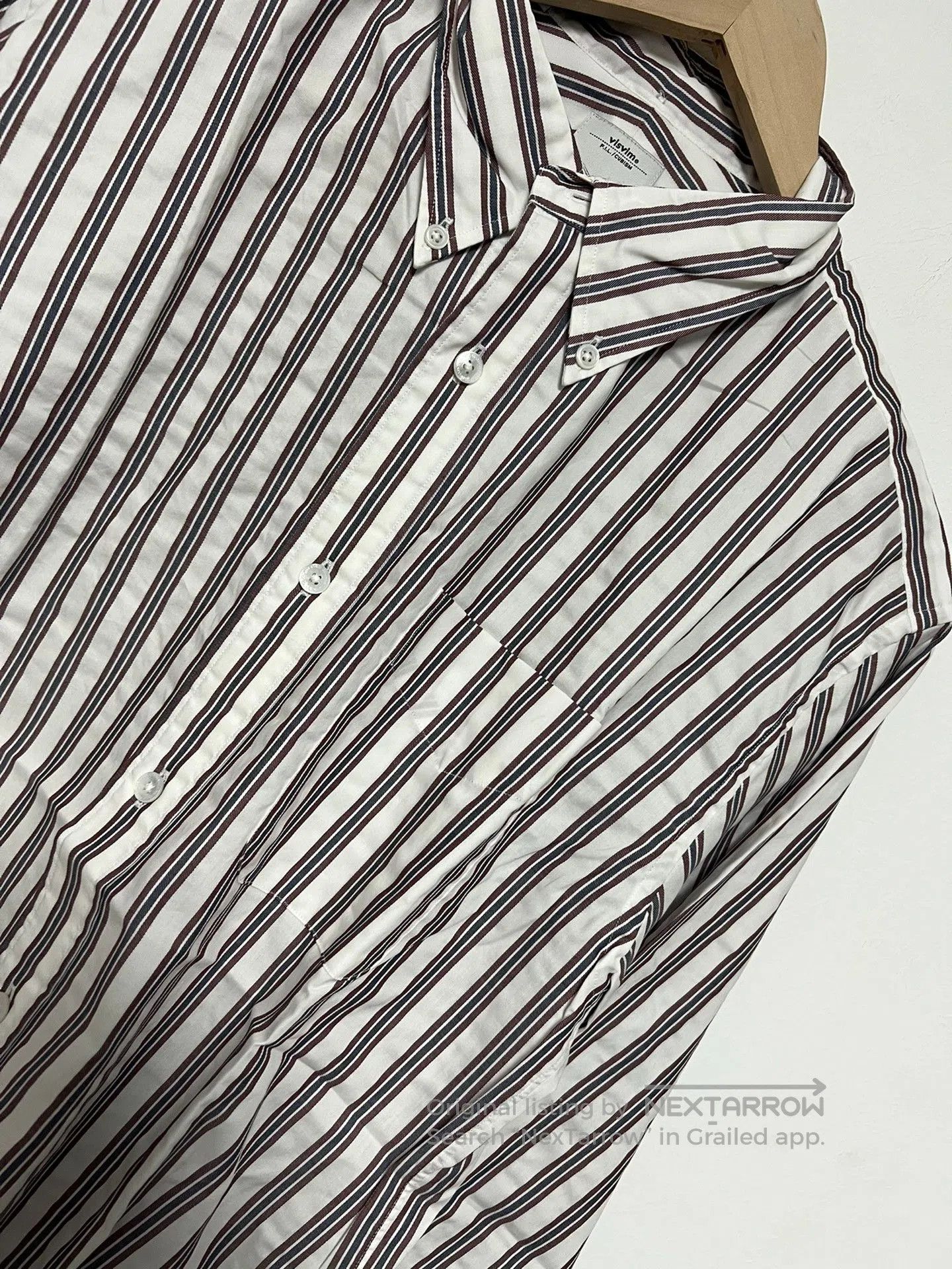Visvim visvim v+v b.d Striped Shirt. Size US L / EU 52-54 / 3 - 6 Thumbnail