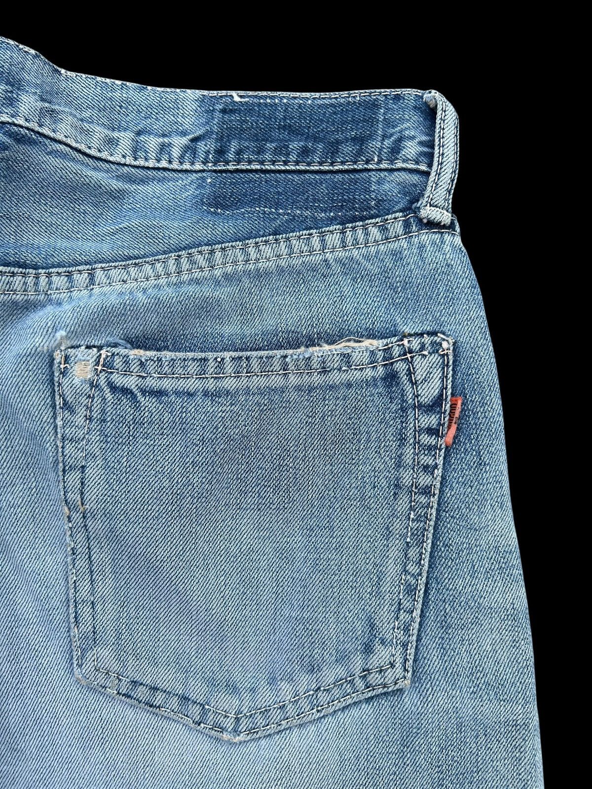 Kapital Thrashed Vintage OMNIGOD Selvedge Denim Jeans Size US 31 - 13 Thumbnail