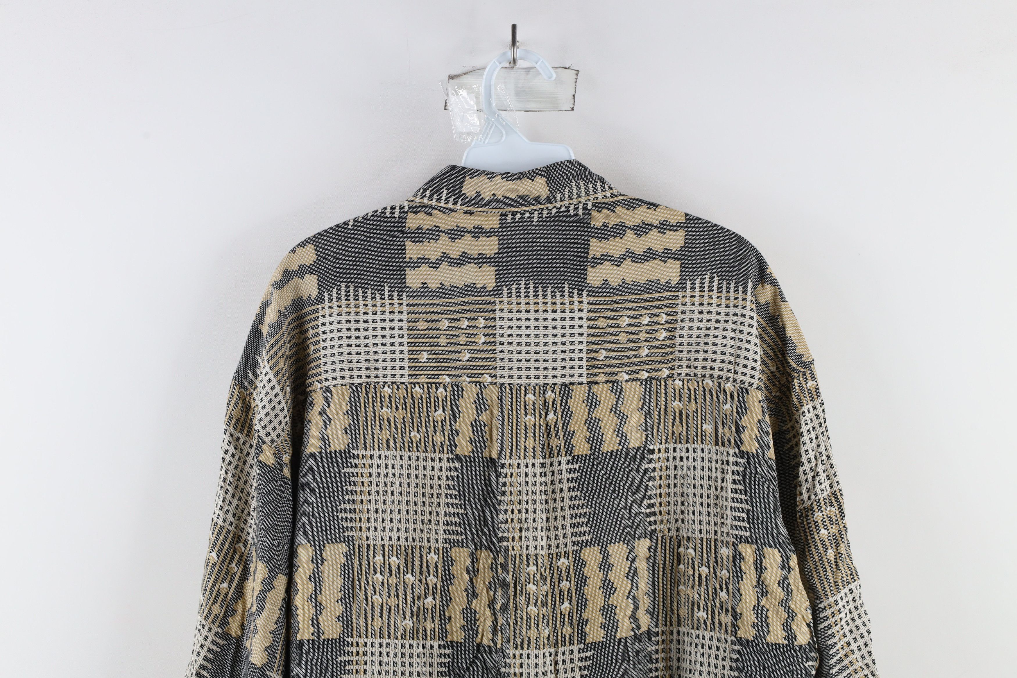 Vintage Vintage 90s Streetwear Checkered Baggy Button Shirt Size US M / EU 48-50 / 2 - 7 Thumbnail