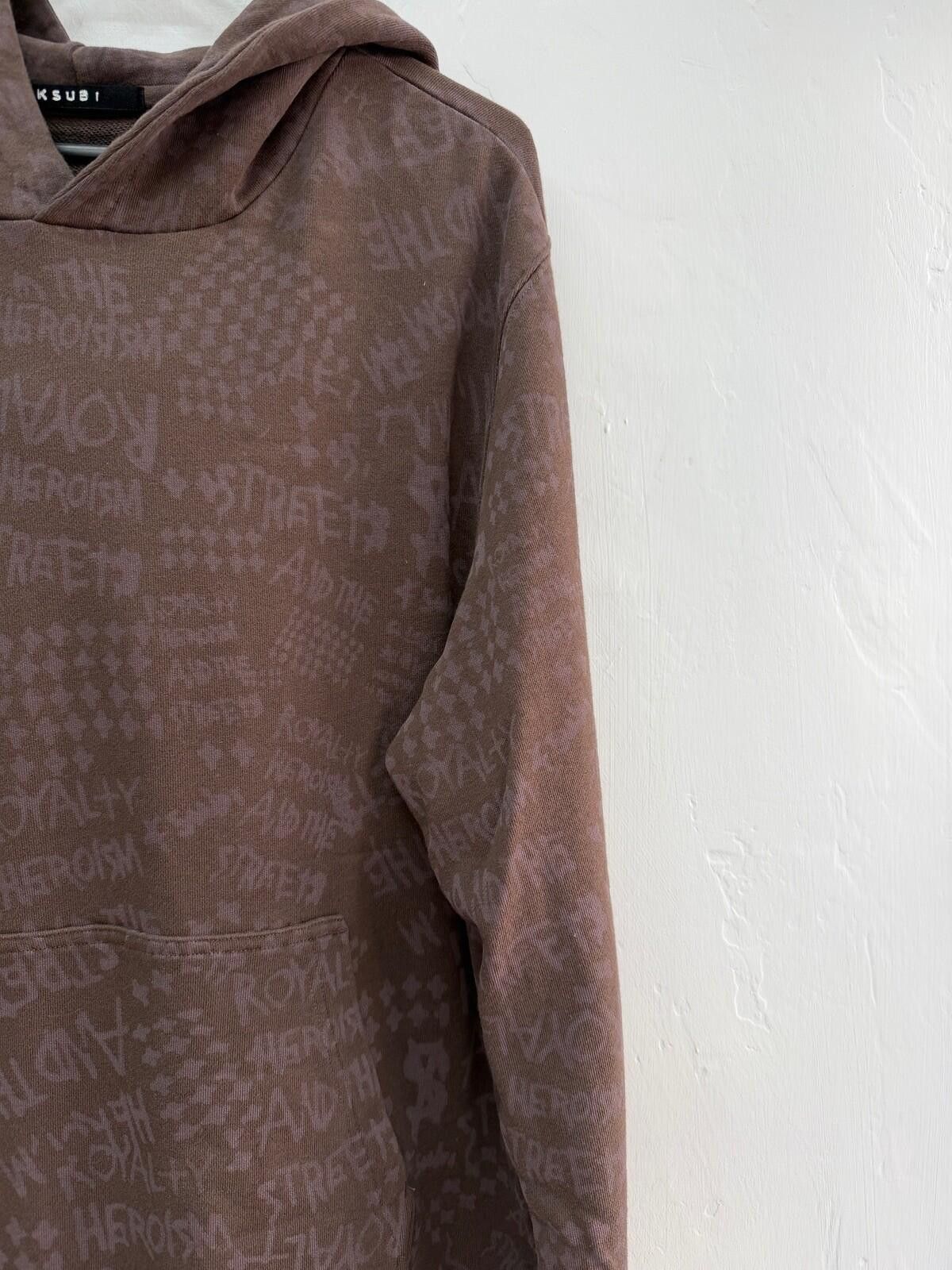 Ksubi new Ksubi mens heroism kash hoodie medium m jumper brown Size US M / EU 48-50 / 2 - 4 Thumbnail