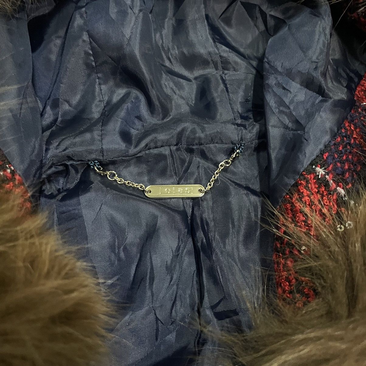 Le Grande Bleu (L.G.B.) Vintage Y2k Joias Gothic Punk Fur Lgb Style Button Jacket Size XS / US 0-2 / IT 36-38 - 9 Thumbnail