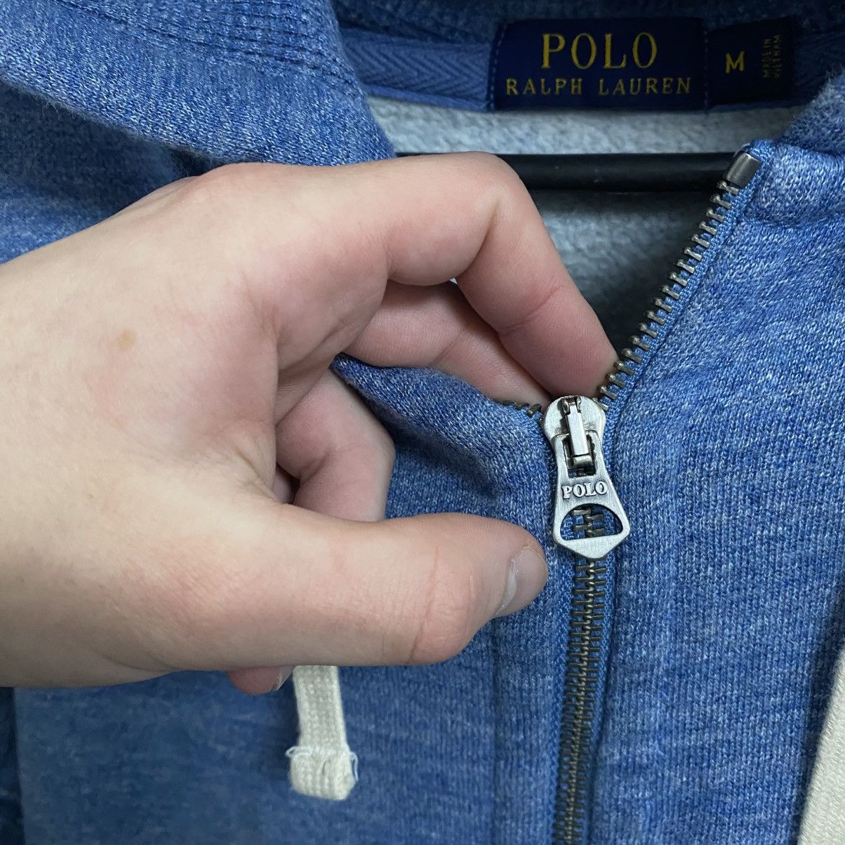 Polo Ralph Lauren Vintage Polo Ralph Lauren Zip Hoodie Blue Size US M / EU 48-50 / 2 - 6 Thumbnail