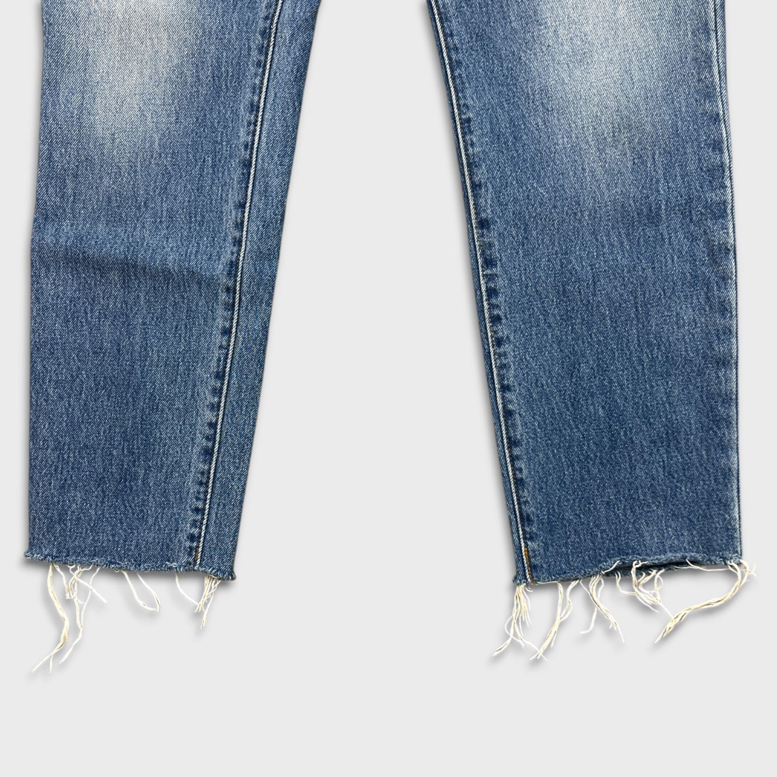 Levi's × Vintage Levi's Jeans 30x28 Faded Frayed Distressed Cargo Denim Pants Size US 30 / EU 46 - 5 Thumbnail