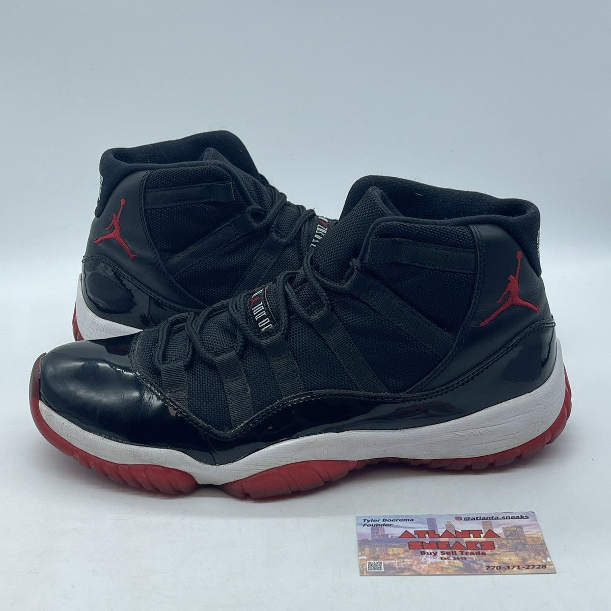 Jordan Brand Air Jordan 11 bred Size US 10 / EU 43 - 2 Thumbnail