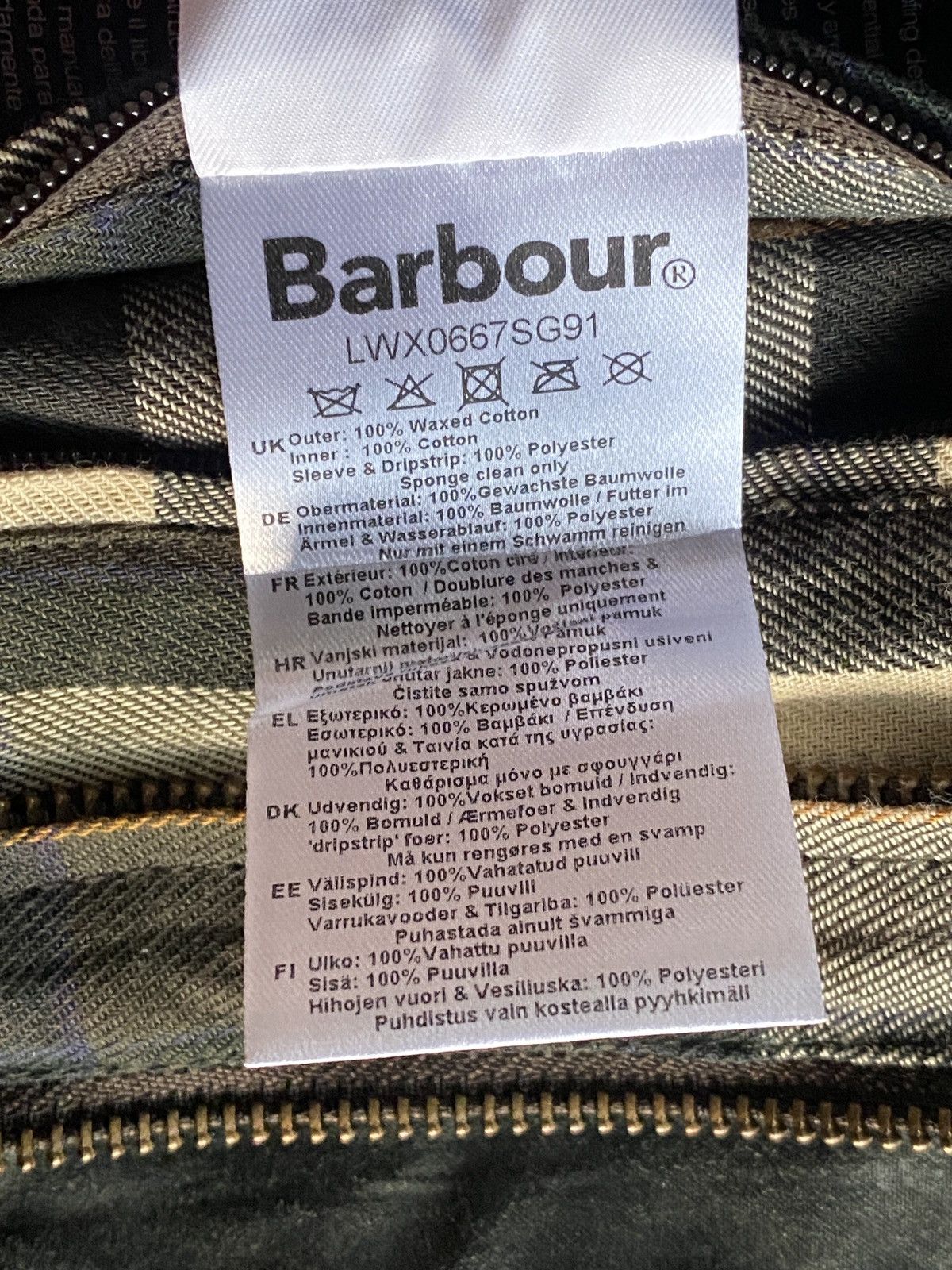Barbour barbour waxed jacket Size US S / EU 44-46 / 1 - 10 Thumbnail