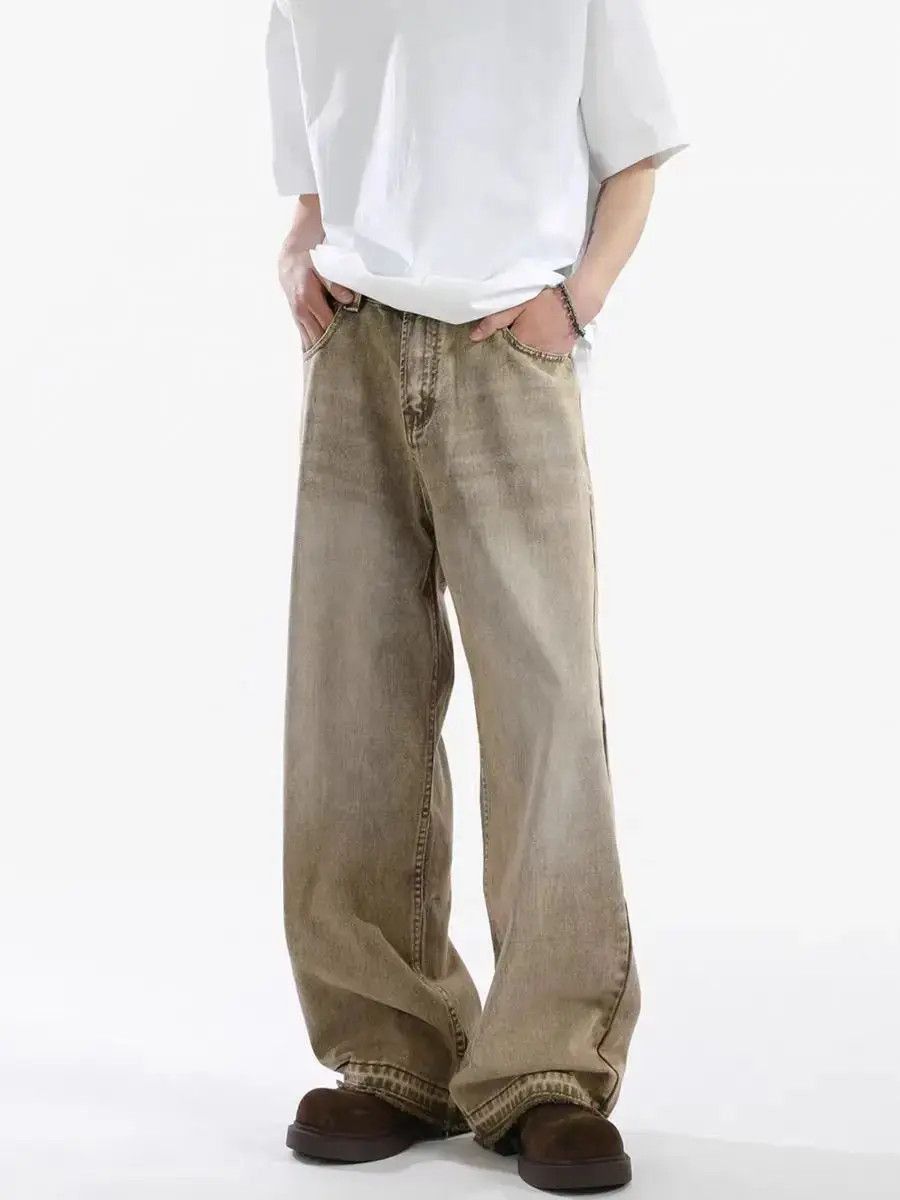 Japanese Brand Vintage straight leg casual baggy jeans Size US 32 / EU 48 - 4 Thumbnail