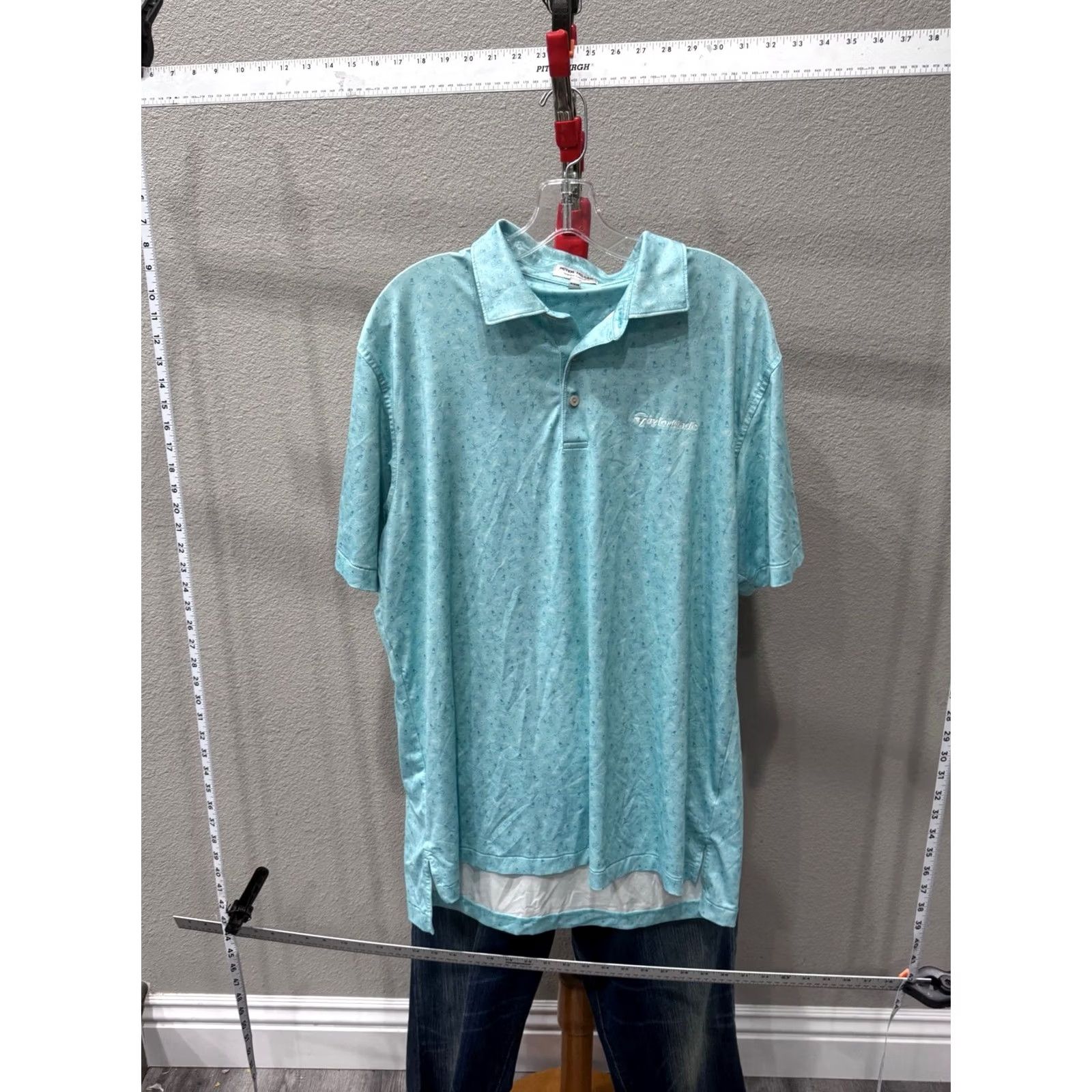 Peter Millar Peter Millar Polo Shirt Tailormade Summer Comfort Boat Artwork Large L Multicolor Mens Shirt Size US L / EU 52-54 / 3 - 2 Thumbnail