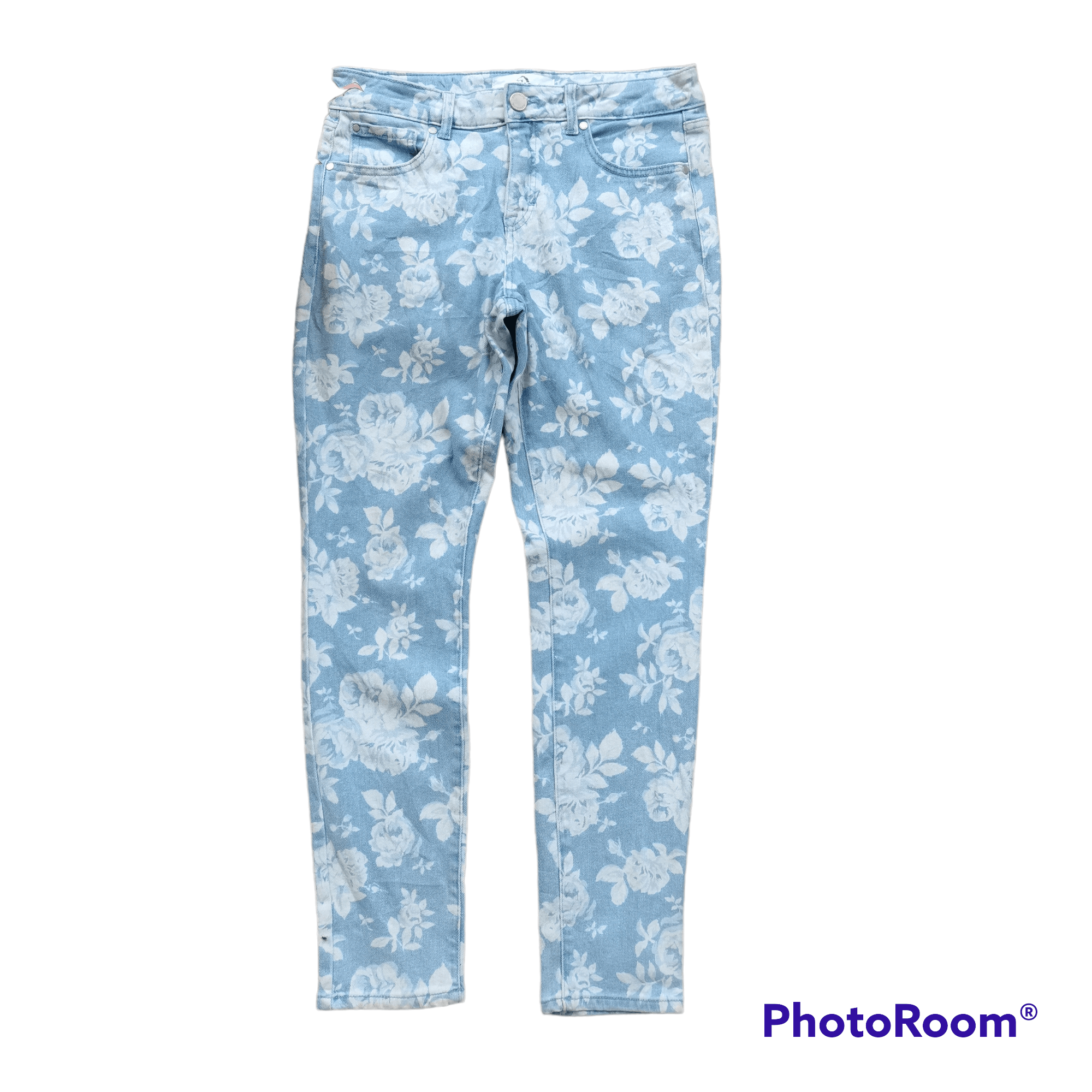 Vintage Rare JORDACHE Fullprint Floral Denim