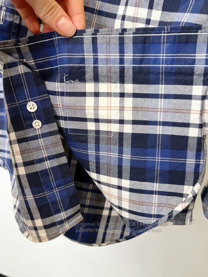 Other Thom Browne Blue and white checkered shirt Size US M / EU 48-50 / 2 - 5 Thumbnail