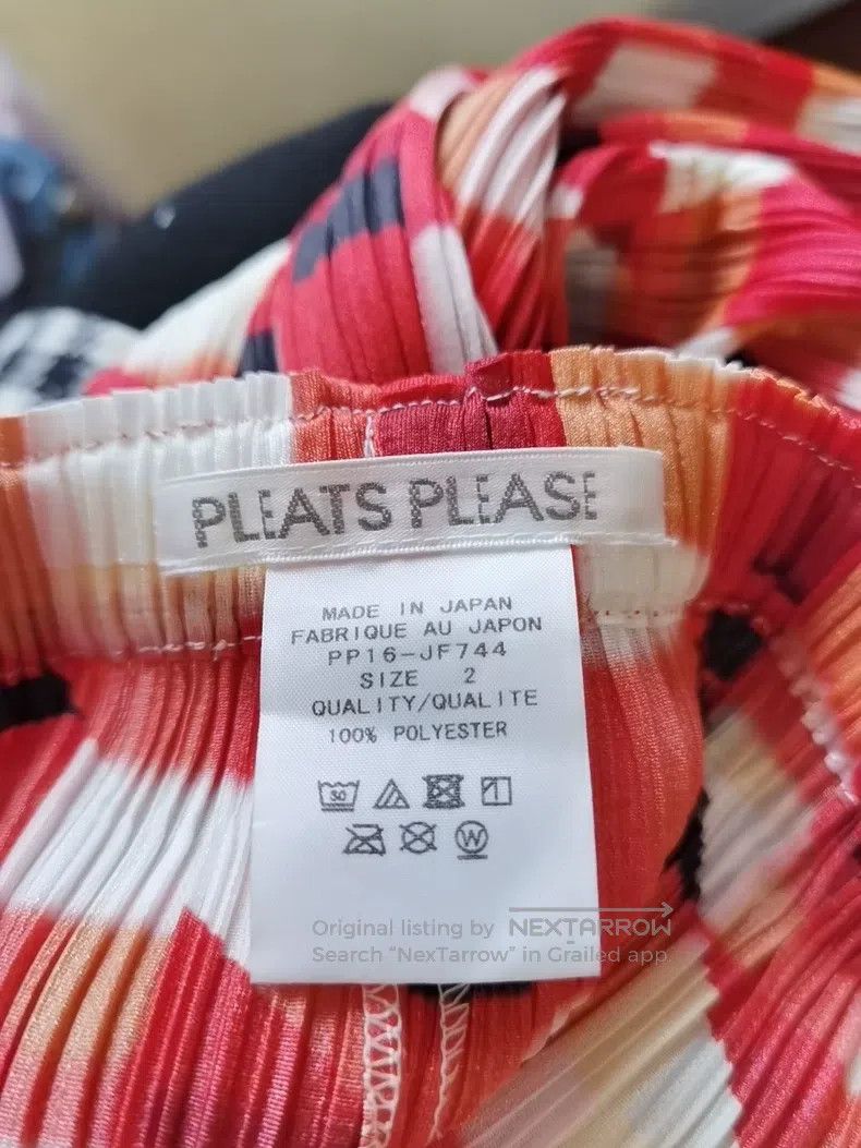 Issey Miyake Red Watermelon Long Pants