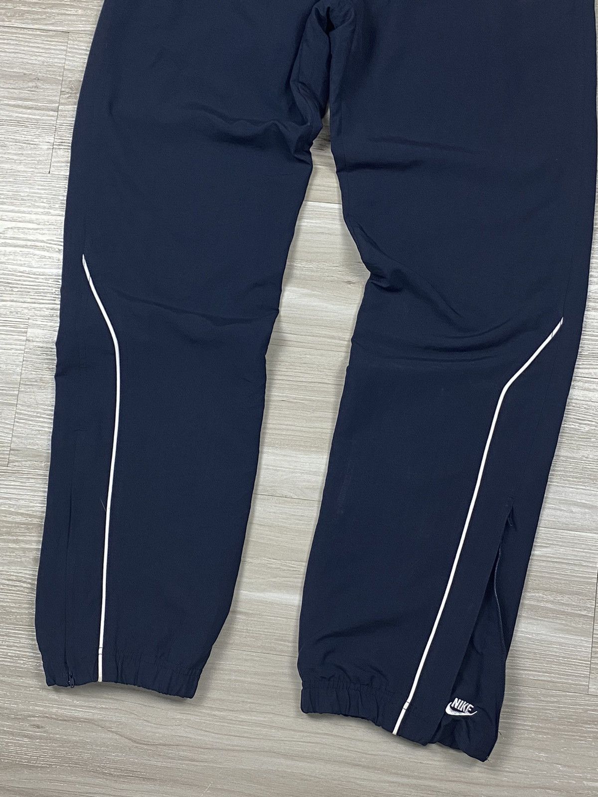 Nike × Vintage Nike Y2K Double swoosh Vintage Nylon Track Pants Drill Track Size US 30 / EU 46 - 4 Thumbnail