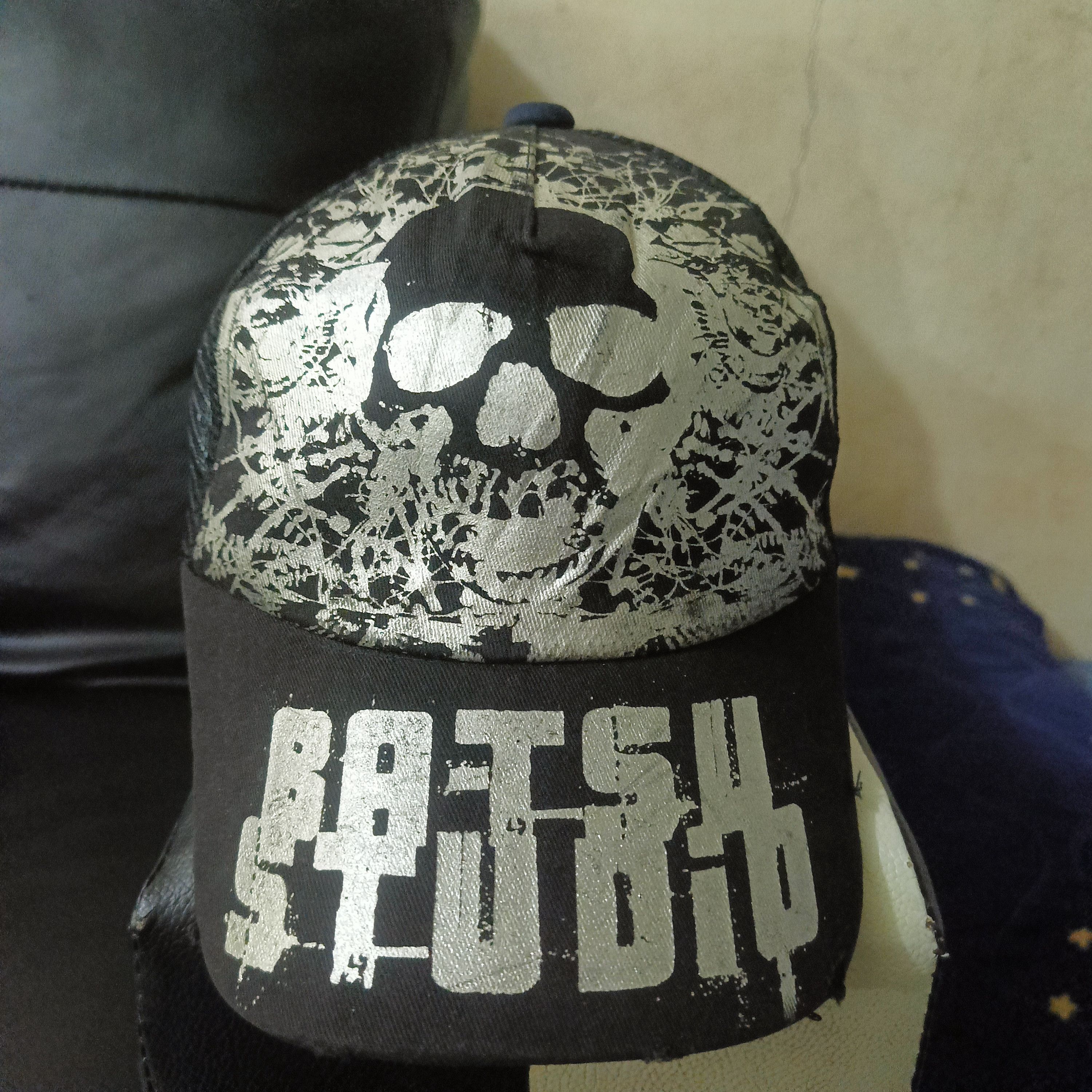 Japanese Brand Ba-Tsu Studio Boy Japan Skull Punk Style Bondage Trucker Cap Size ONE SIZE - 1 Thumbnail