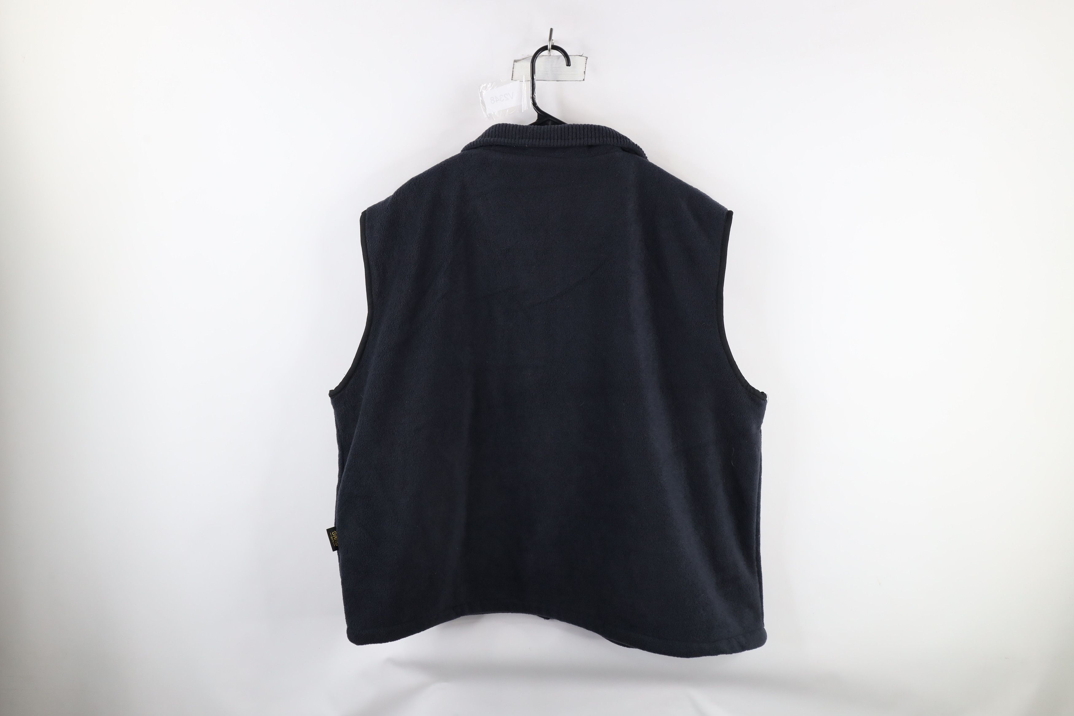 Vintage Vintage 90s Streetwear Fleece Full Zip Vest Jacket Gray Size US XXL / EU 58 / 5 - 10 Thumbnail
