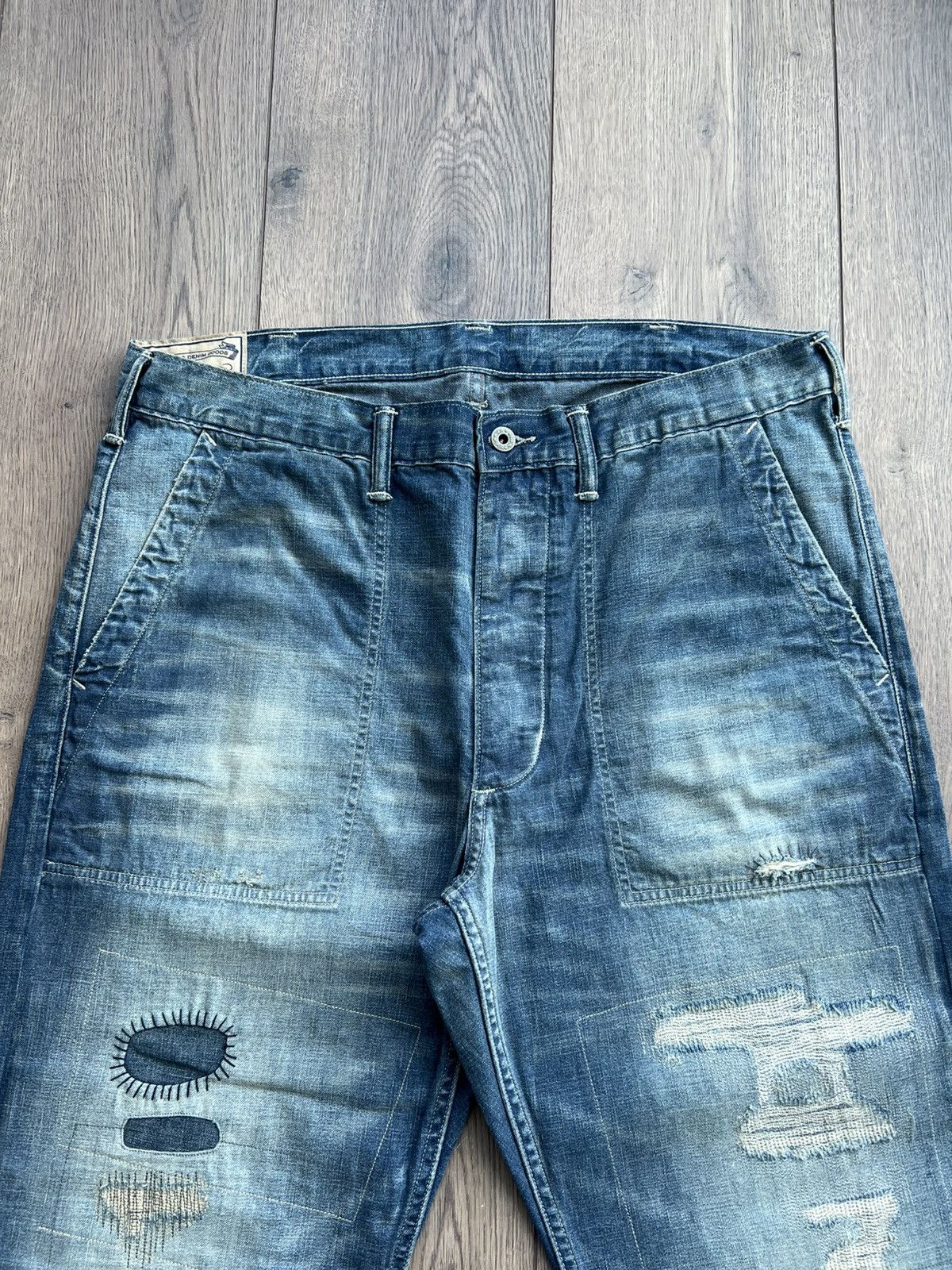 Polo Ralph Lauren Polo Ralph Lauren Relaxed Fit Distressed Carpenter Pants Size US 36 / EU 52 - 5 Thumbnail