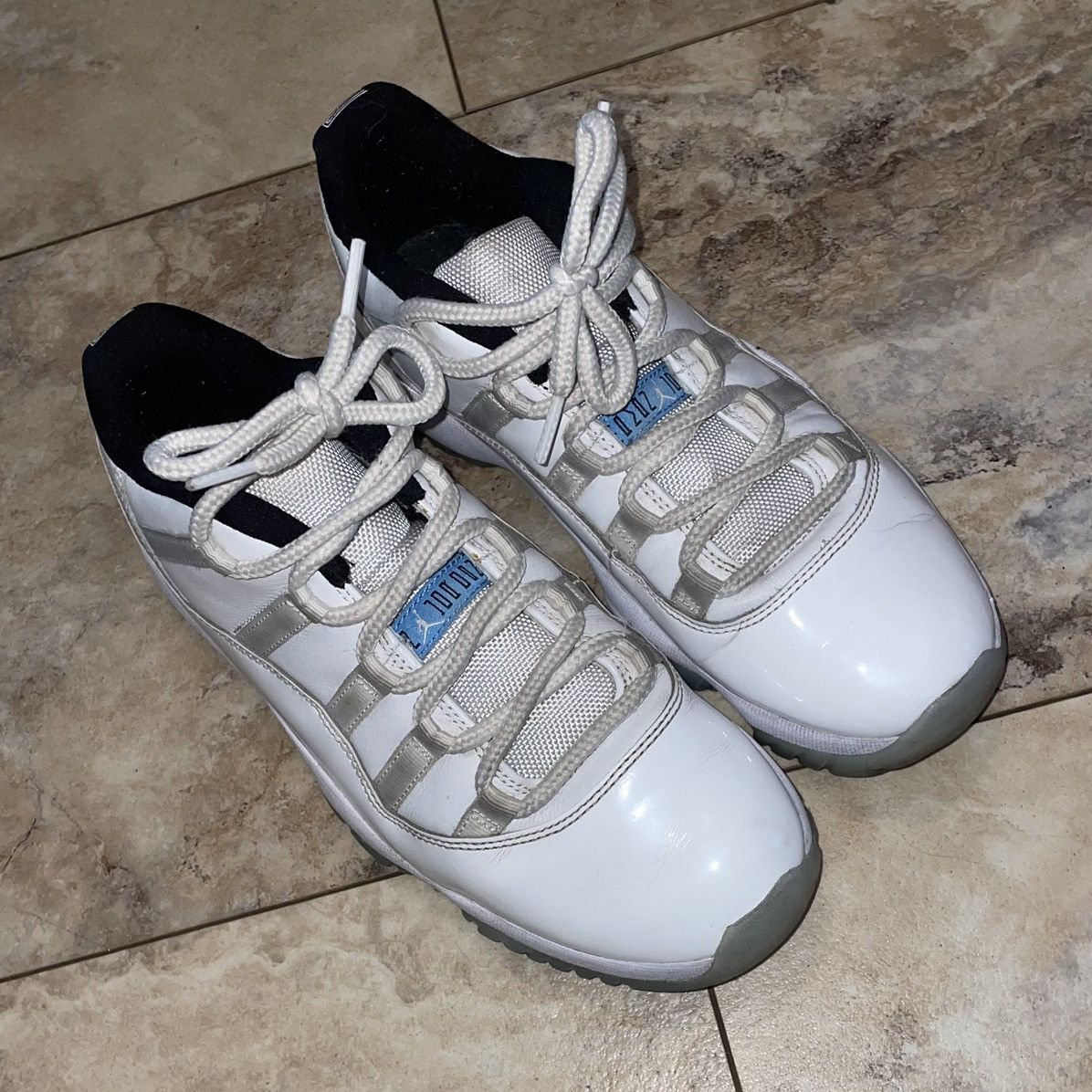 Jordan Brand Jordan 11 Retro Low Legend Blue Size 7 Size US 7 / EU 40 - 2 Thumbnail