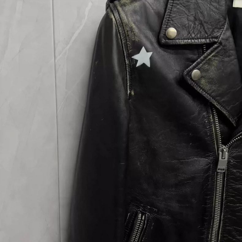 Saint Laurent Paris Saint Laurent Paris Saint Laurent Vintage Zipper Leather J Size US L / EU 52-54 / 3 - 3 Thumbnail