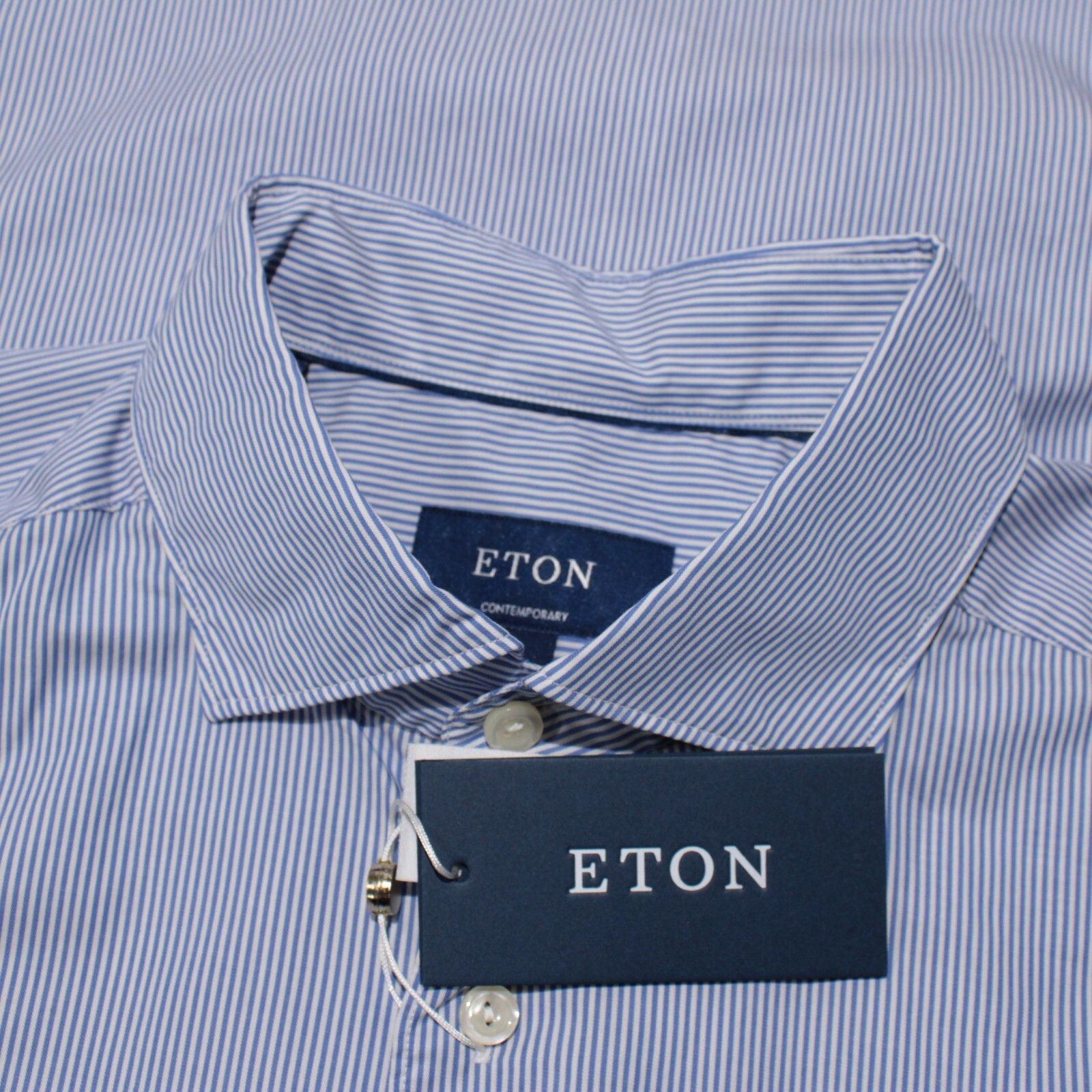 Eton Eton New with tags Shirt Size XL US In Blue Size US XL / EU 56 / 4 - 1 Thumbnail