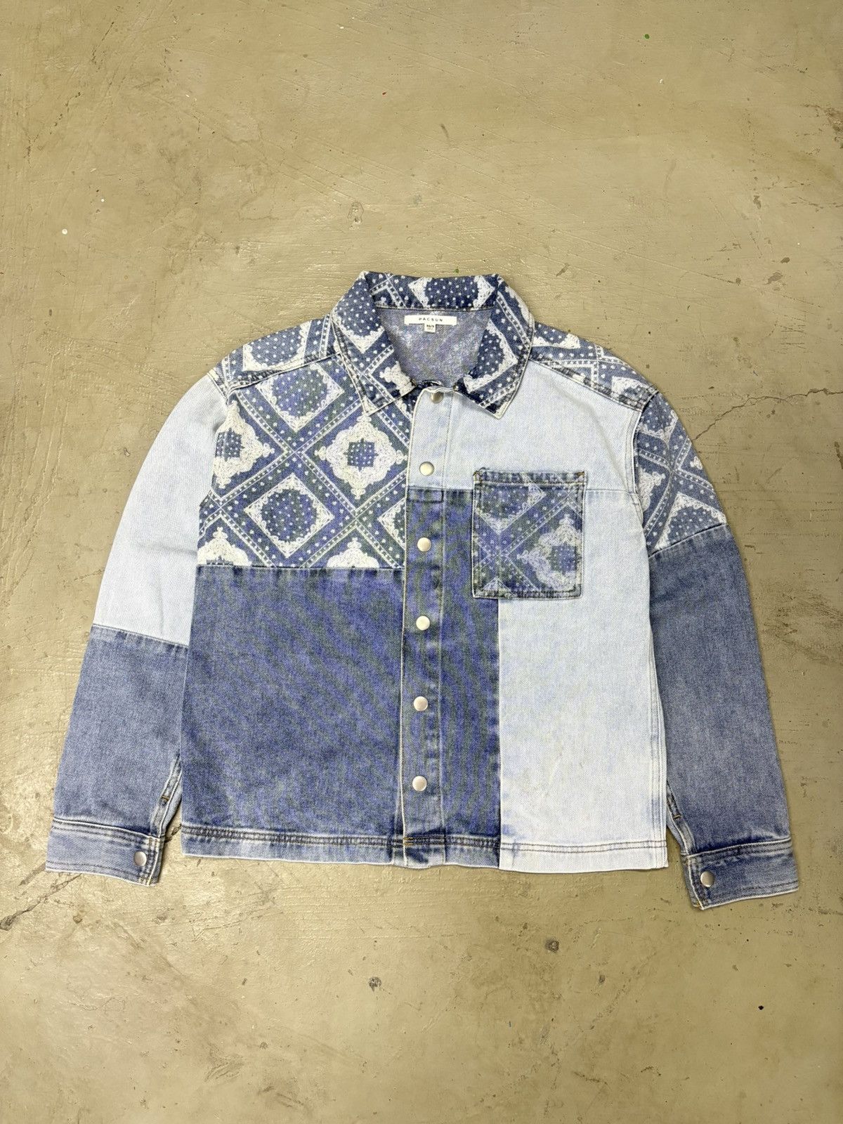 Pacsun Patchwork Kapital Style Inspired Bandana Jacket by Pacsun Size US S / EU 44-46 / 1 - 1 Thumbnail