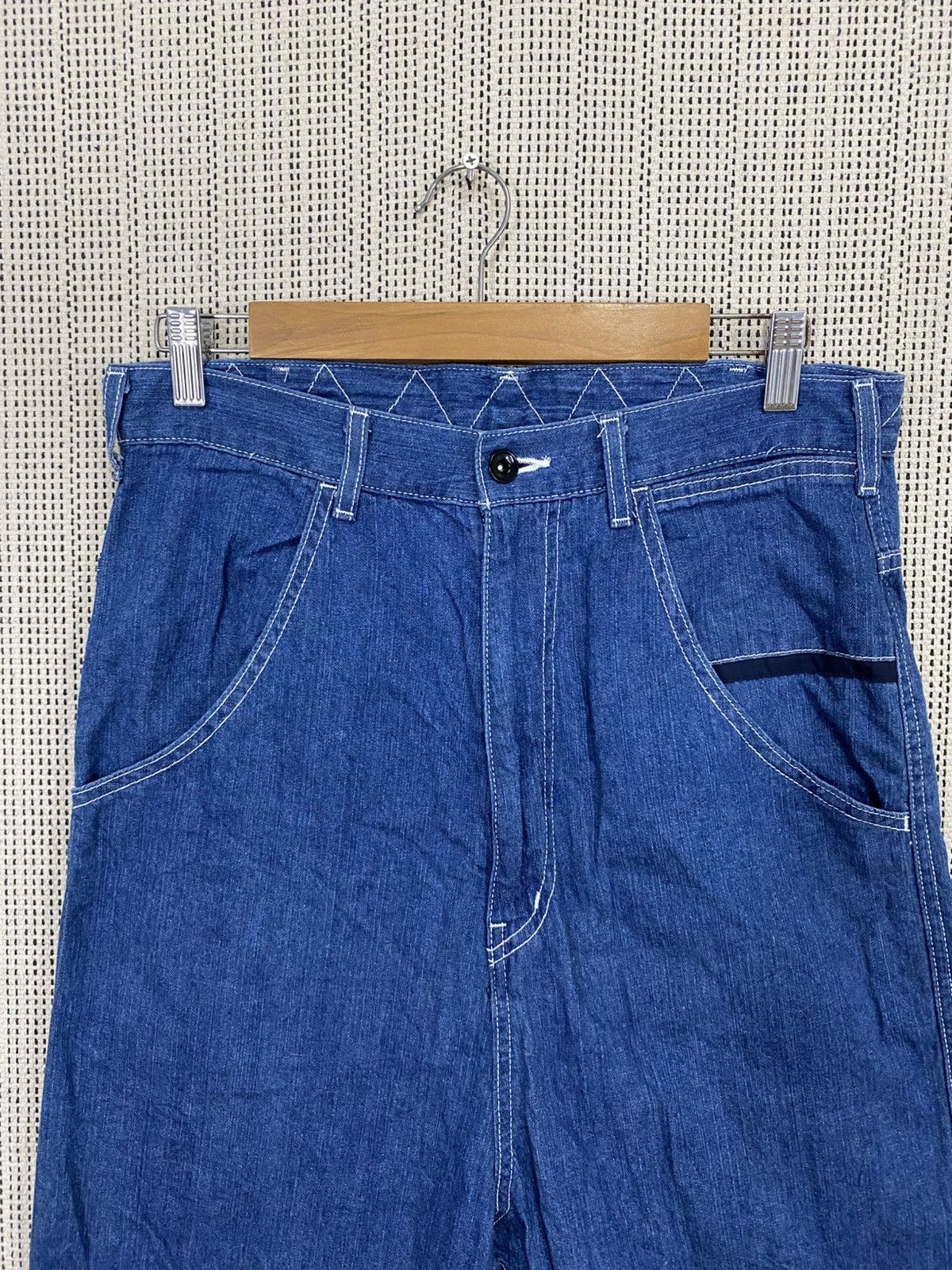 Designer × HARE × Japanese Brand Japanase brand designer hare denim high rise big pocket Size US 32 / EU 48 - 9 Thumbnail