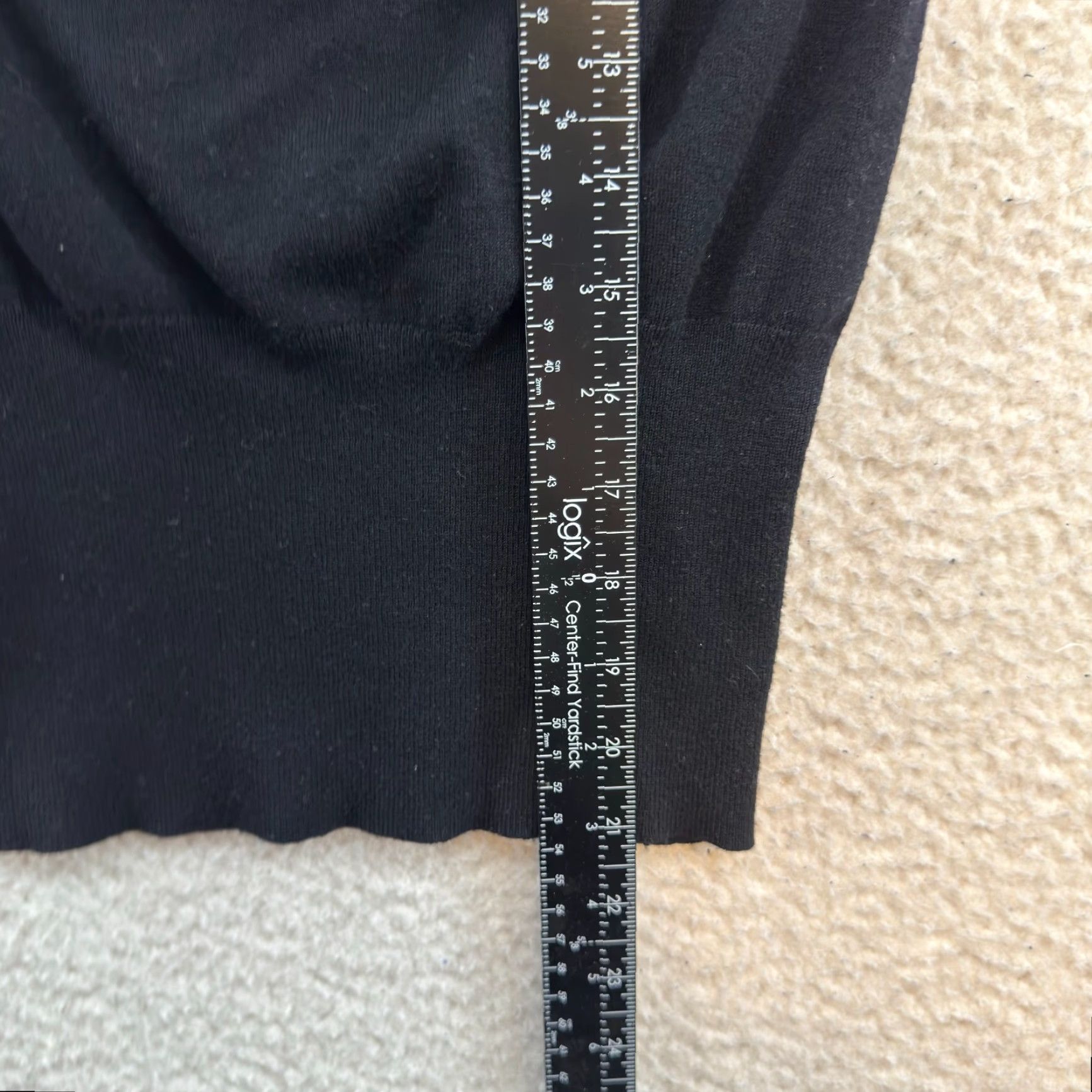 Express VINTAGE Y2K High Neck Top Small Black Knit Ruffle Sleeveless Career Office Express Shirt Women? Size S / US 4 / IT 40 - 7 Thumbnail